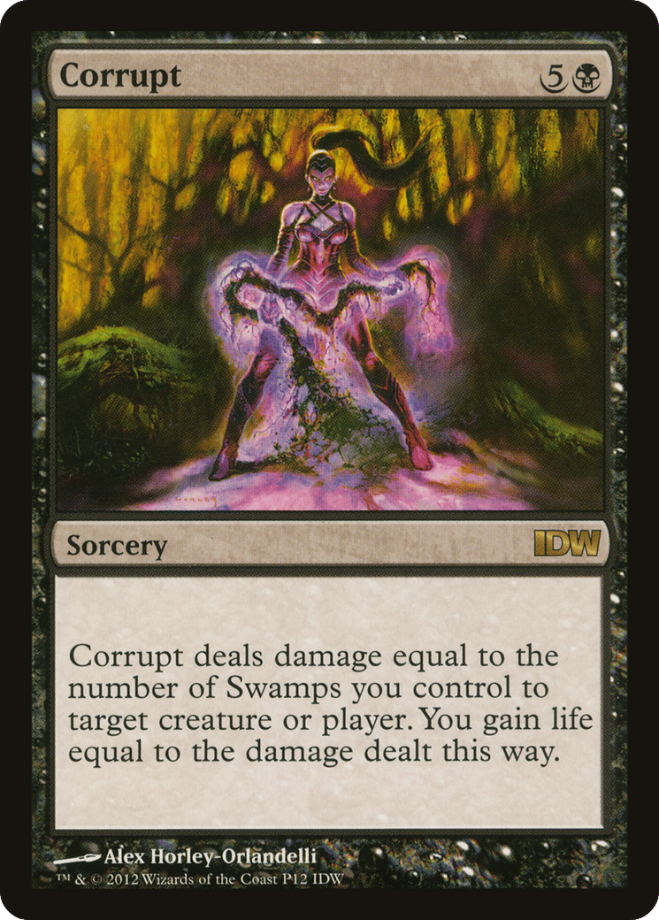 Corrupt — IDW Comics Inserts — Magic: The Gathering