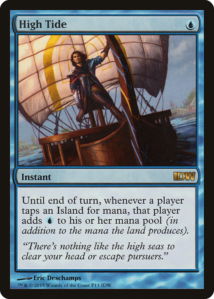 High Tide — IDW Comics Inserts — Magic: The Gathering