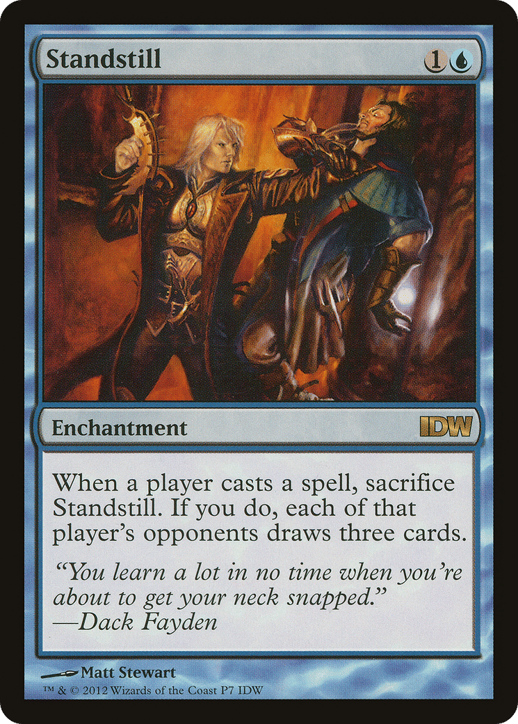 Standstill — IDW Comics Inserts — Magic: The Gathering