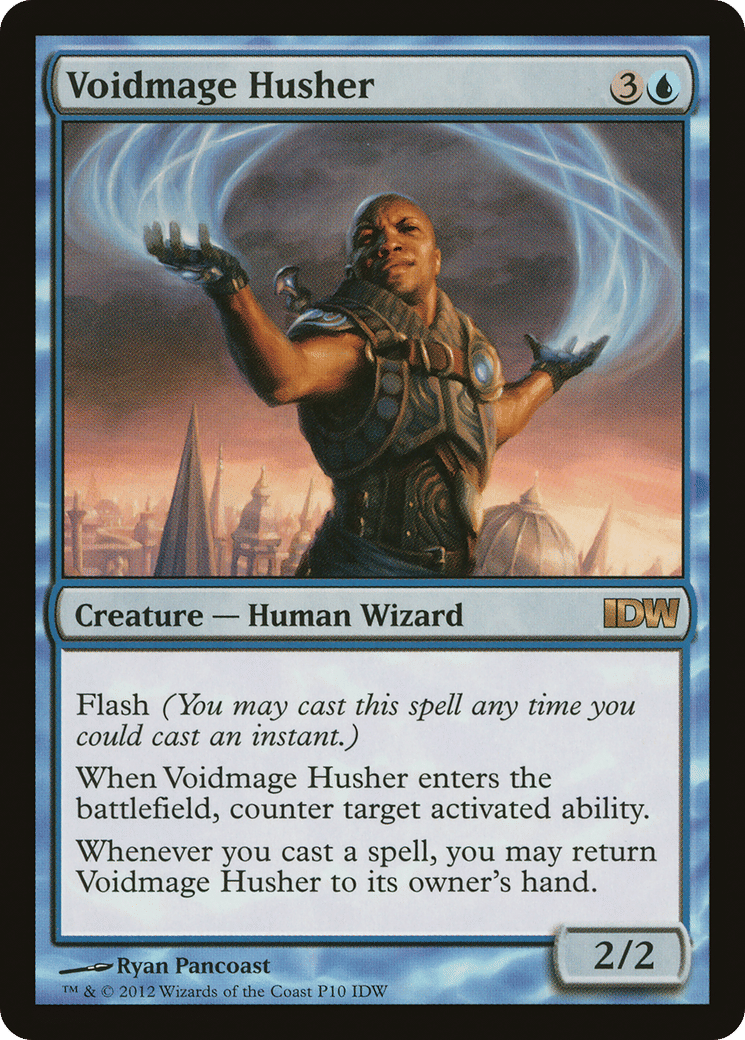 Voidmage Husher — IDW Comics Inserts — Magic: The Gathering
