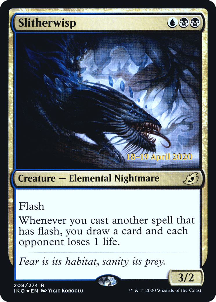 Slitherwisp — Ikoria: Lair of Behemoths Promos — Magic: The Gathering