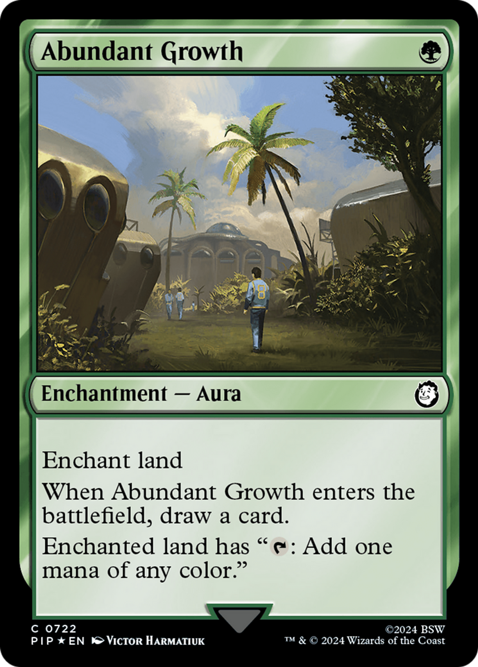Abundant Growth — Fallout — Magic: The Gathering