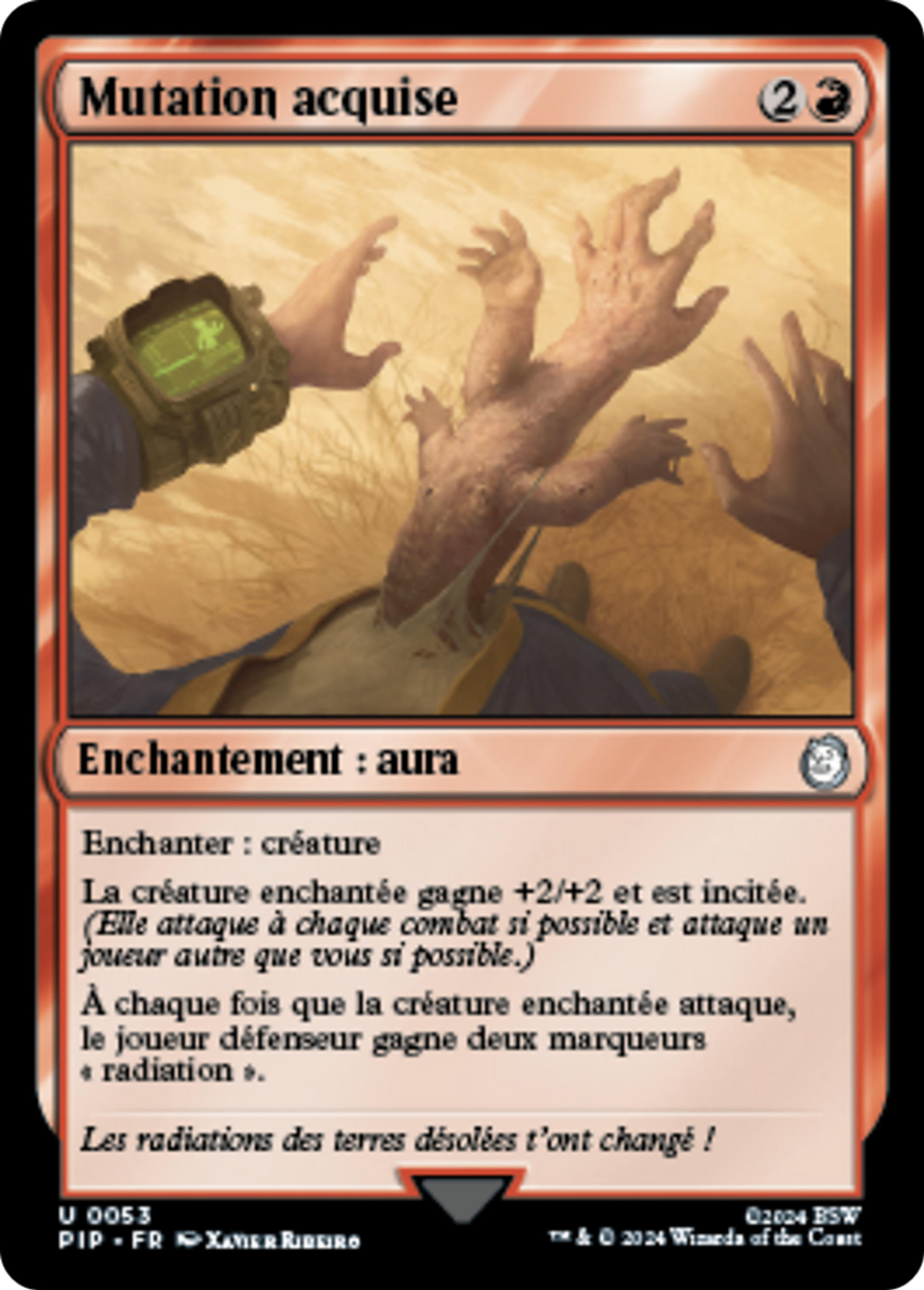 Mutation acquise — Fallout — Magic: The Gathering