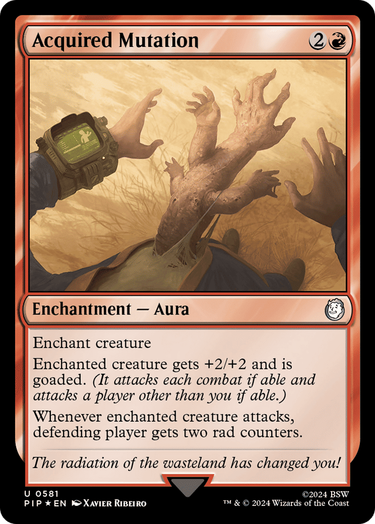 Acquired Mutation — Fallout — Magic: The Gathering