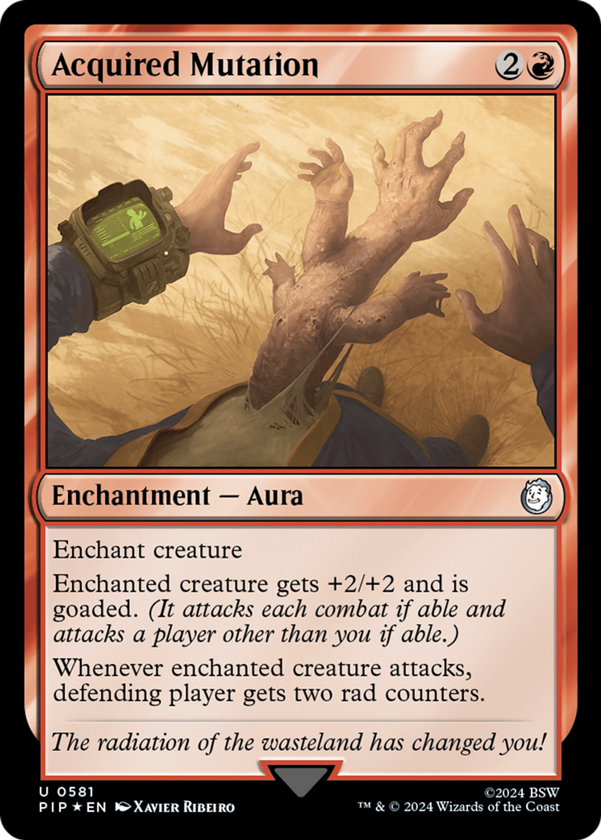 Mutation acquise — Fallout — Magic: The Gathering