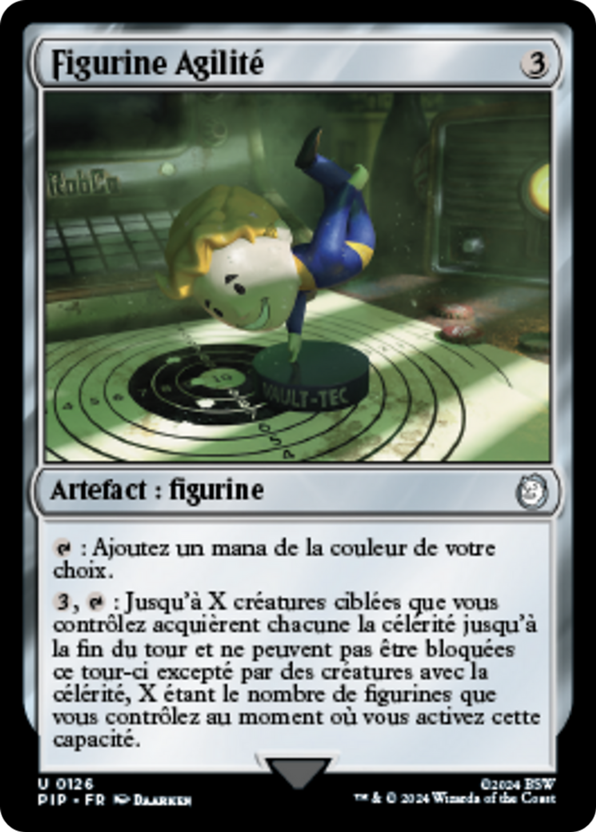 Figurine Agilité — Fallout — Magic: The Gathering