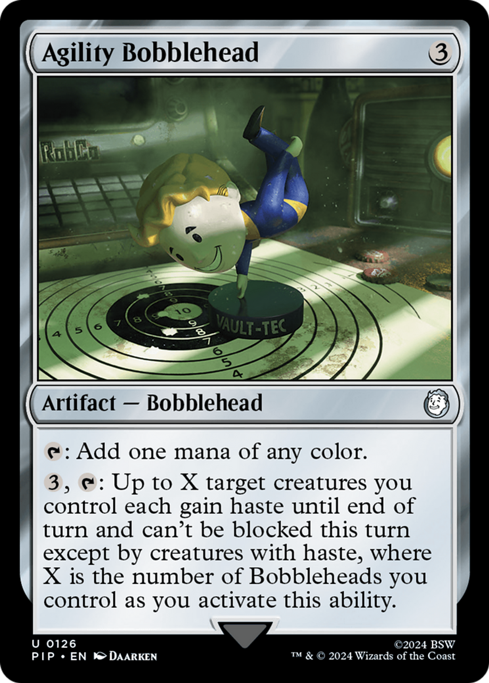Figurine Agilité — Fallout — Magic: The Gathering
