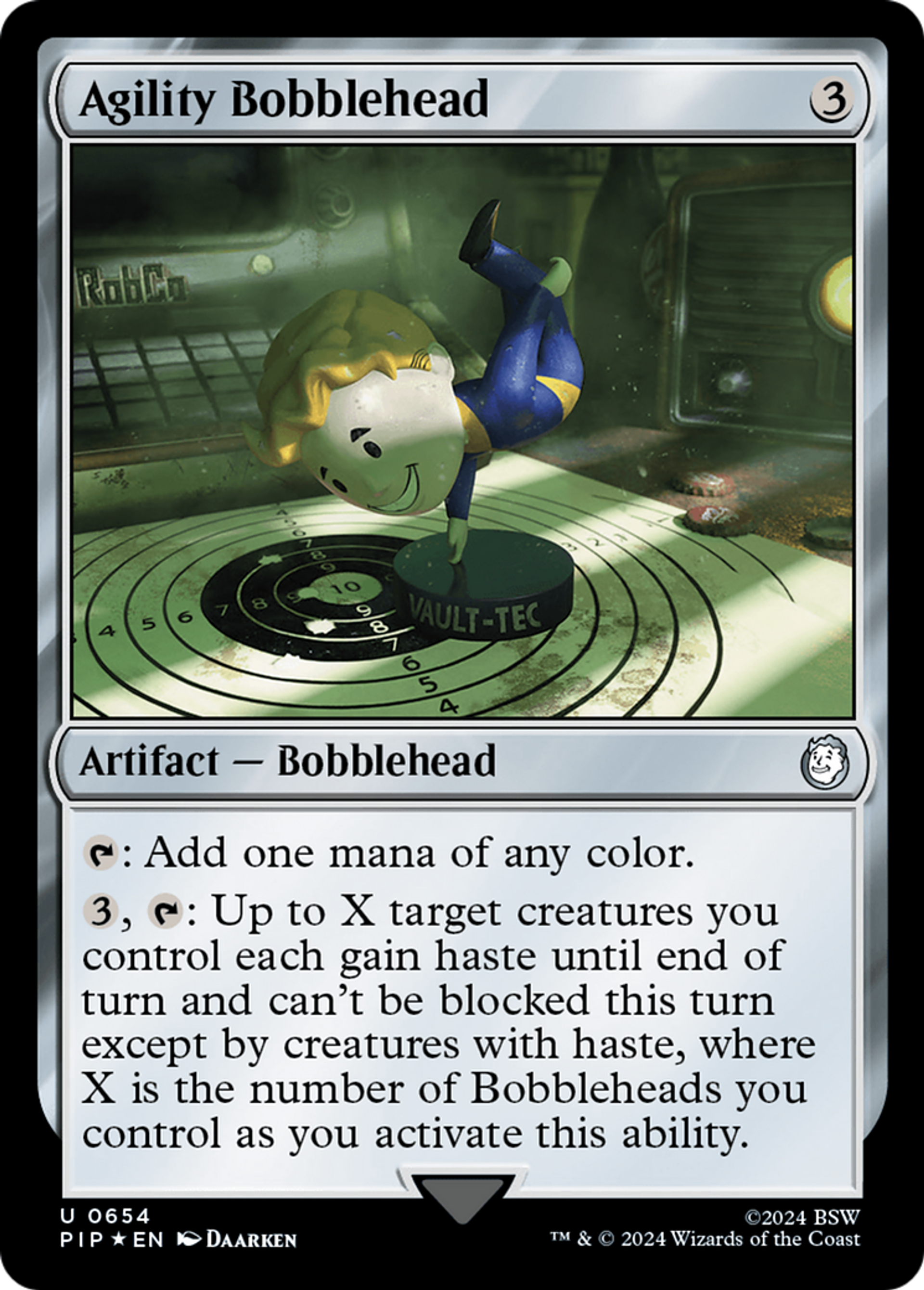 Figurine Agilité — Fallout — Magic: The Gathering