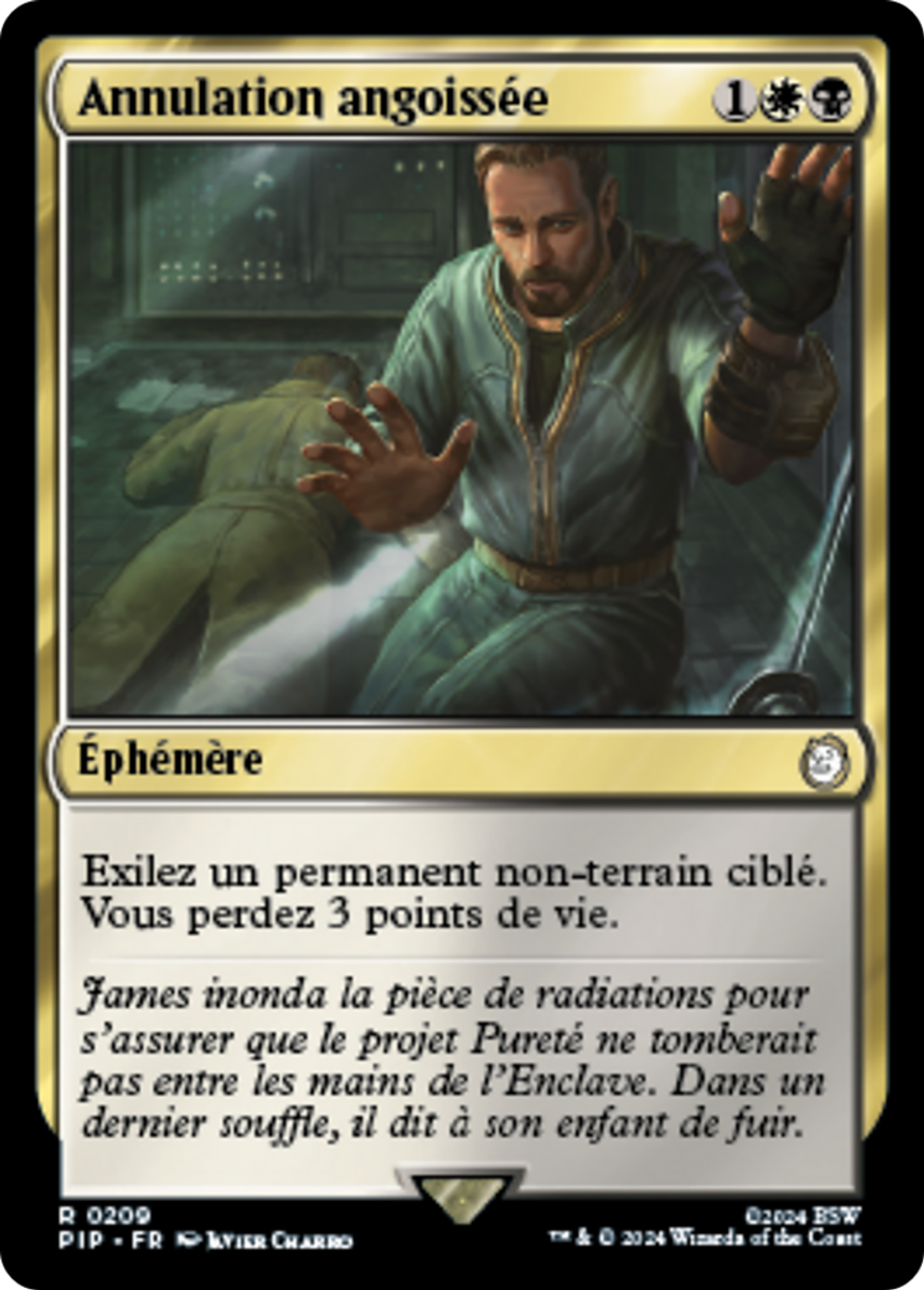 Annulation angoissée — Fallout — Magic: The Gathering