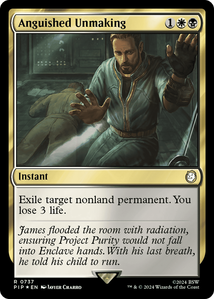 Anguished Unmaking — Fallout — Magic: The Gathering