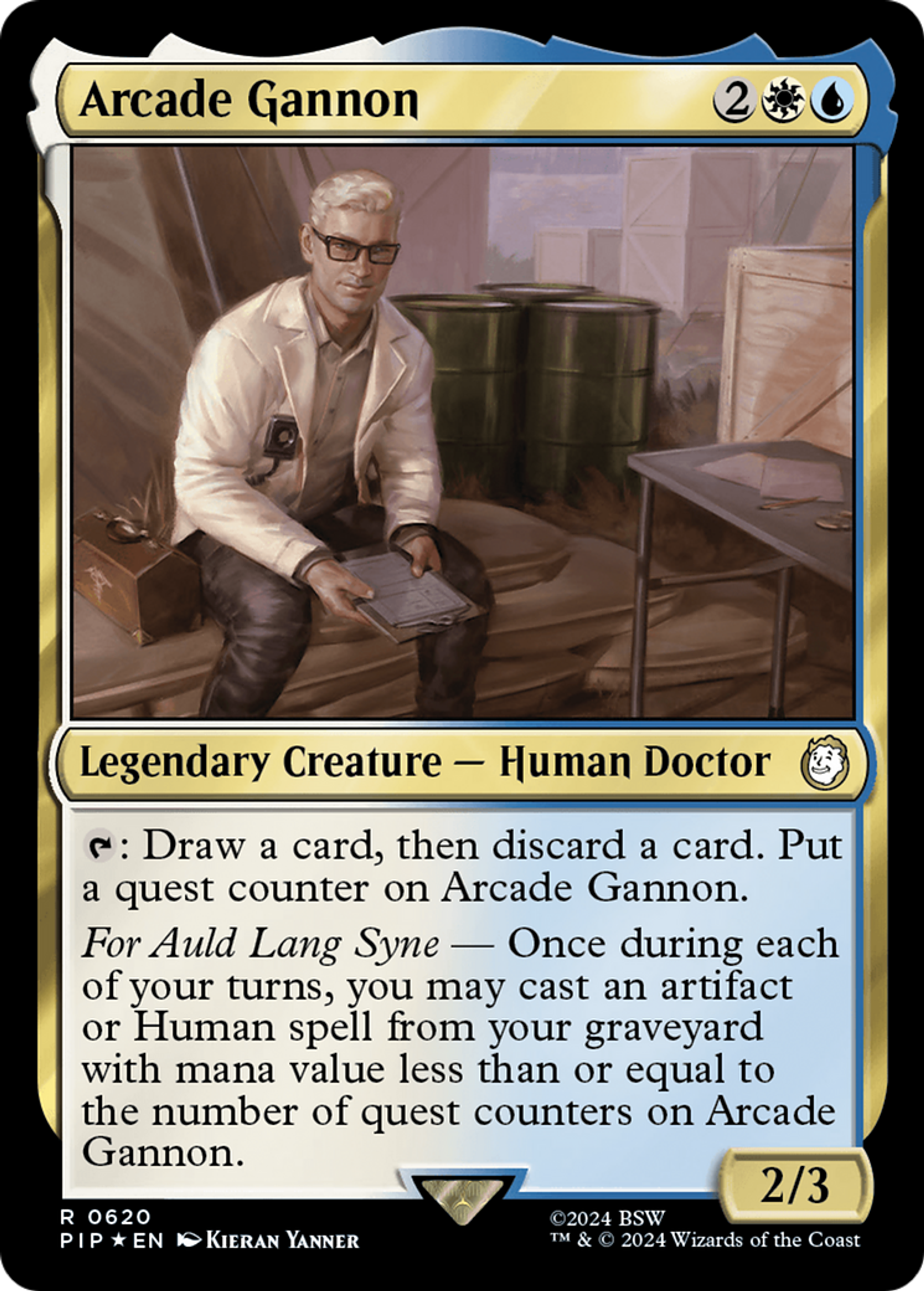Arcade Gannon — Fallout — Magic: The Gathering