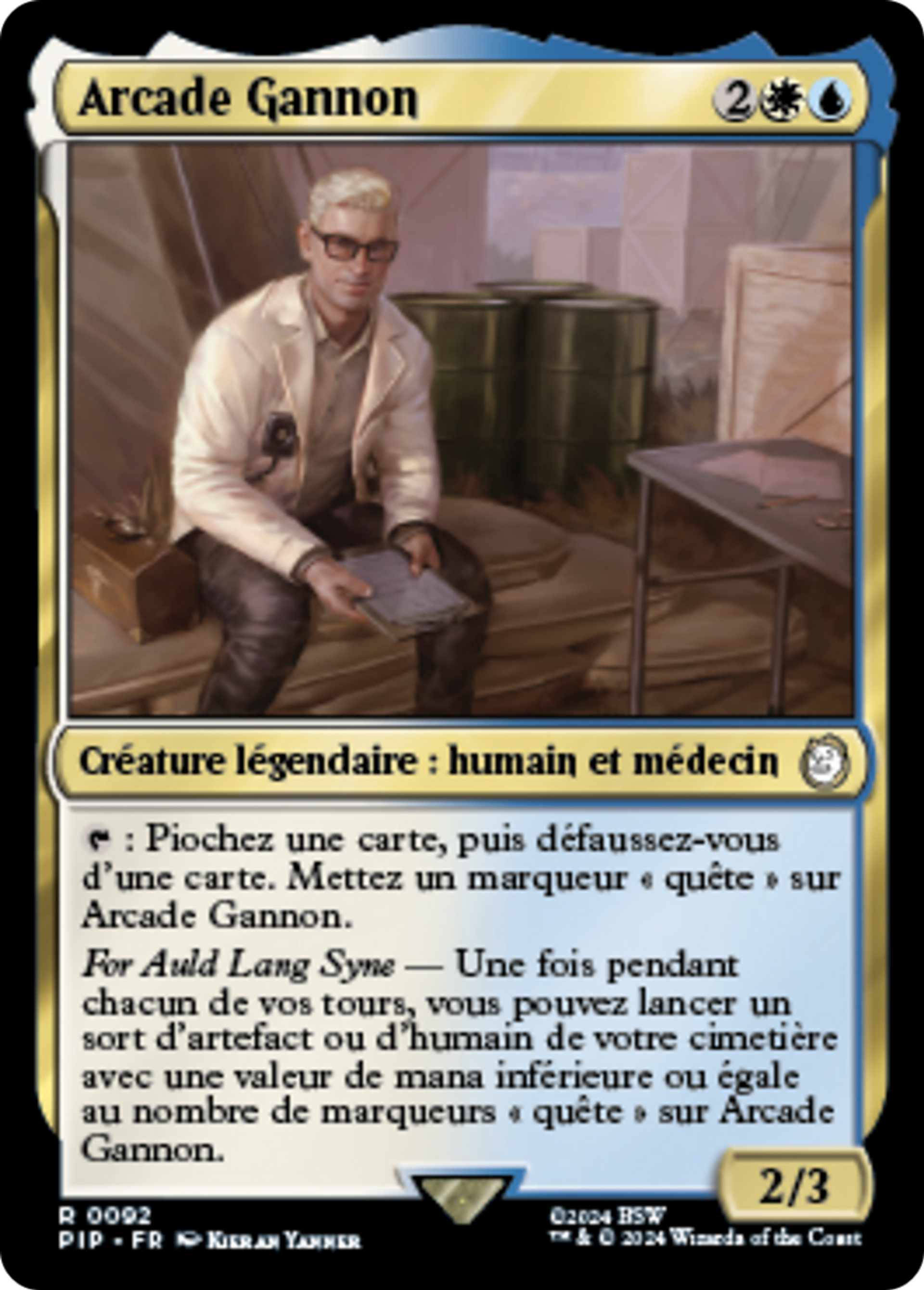 Arcade Gannon — Fallout — Magic: The Gathering
