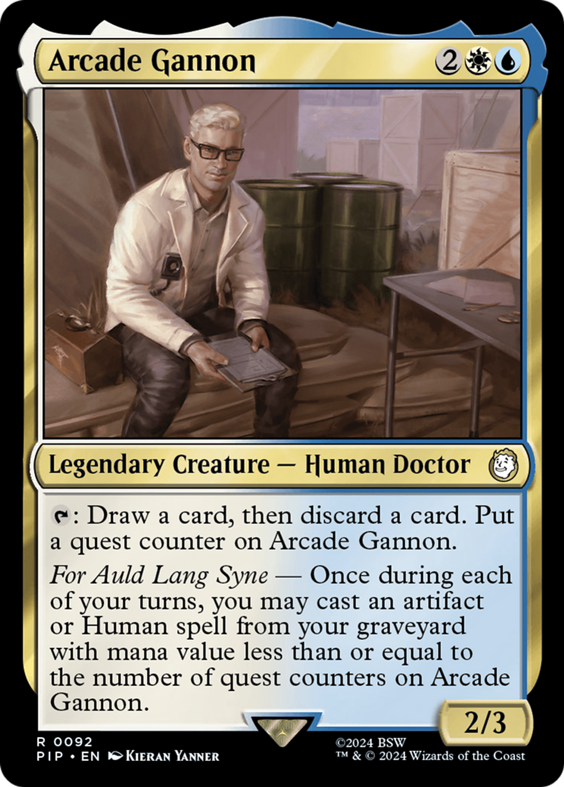Arcade Gannon — Fallout — Magic: The Gathering