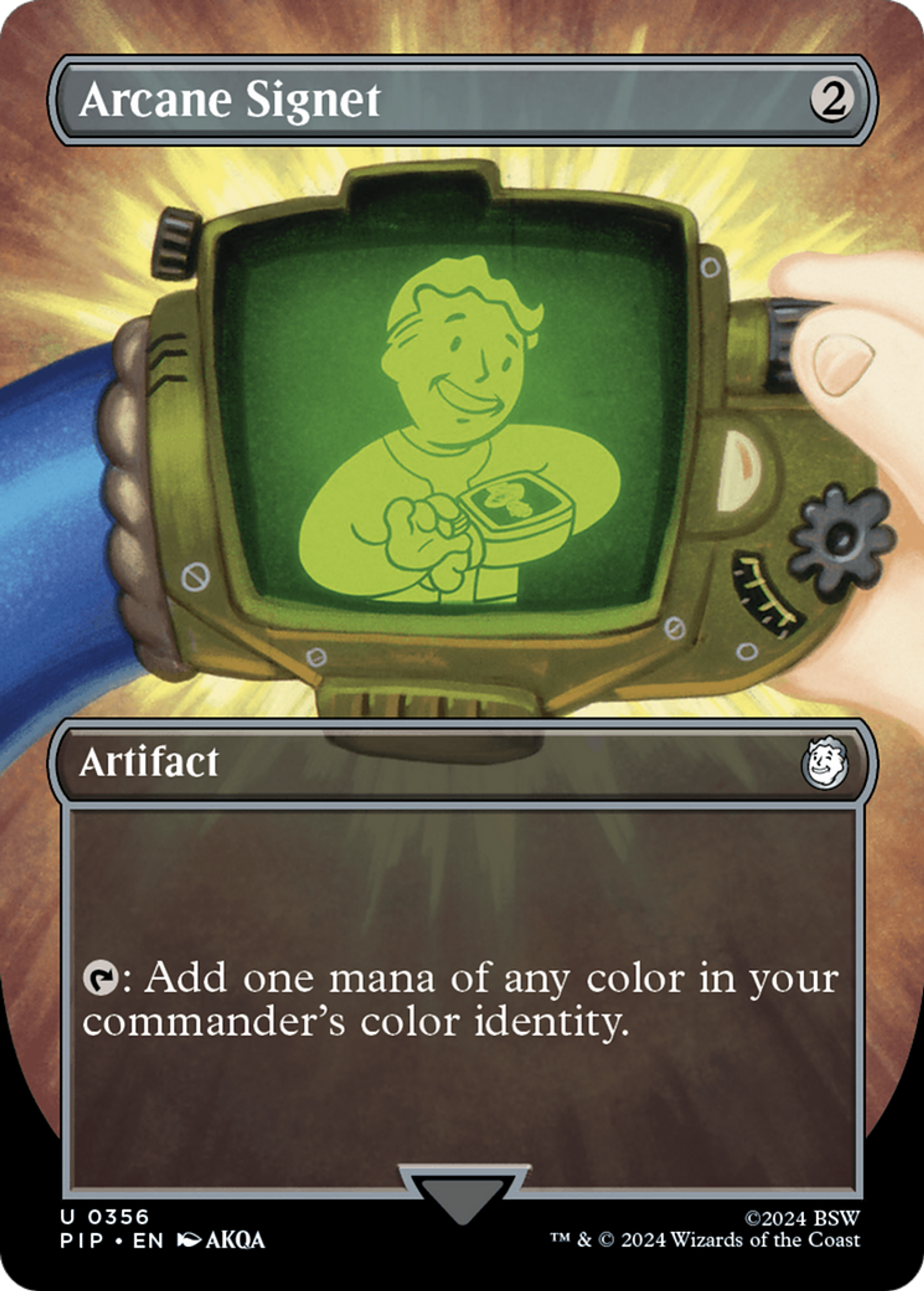 Arcane Signet — Fallout — Magic: The Gathering