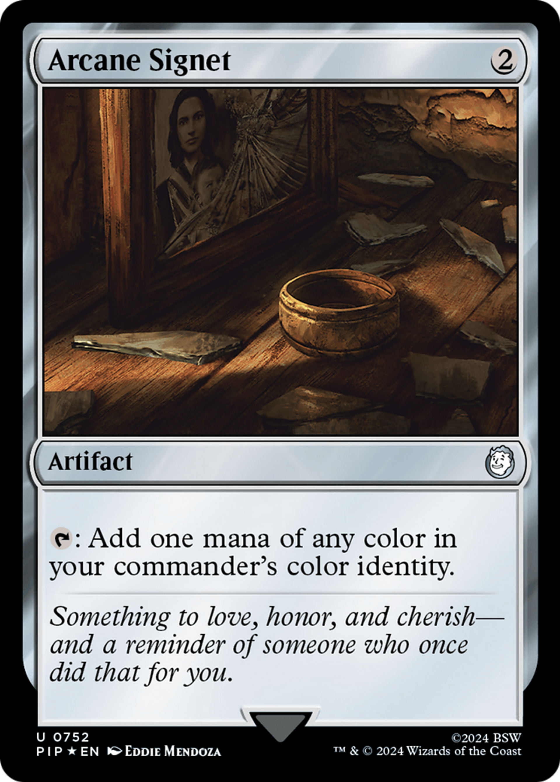 Cachet d'ésotérisme — Fallout — Magic: The Gathering