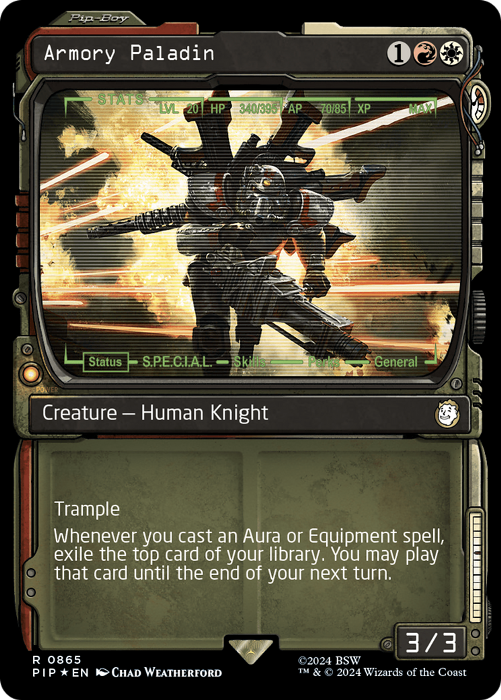 Paladin arsenal — Fallout — Magic: The Gathering