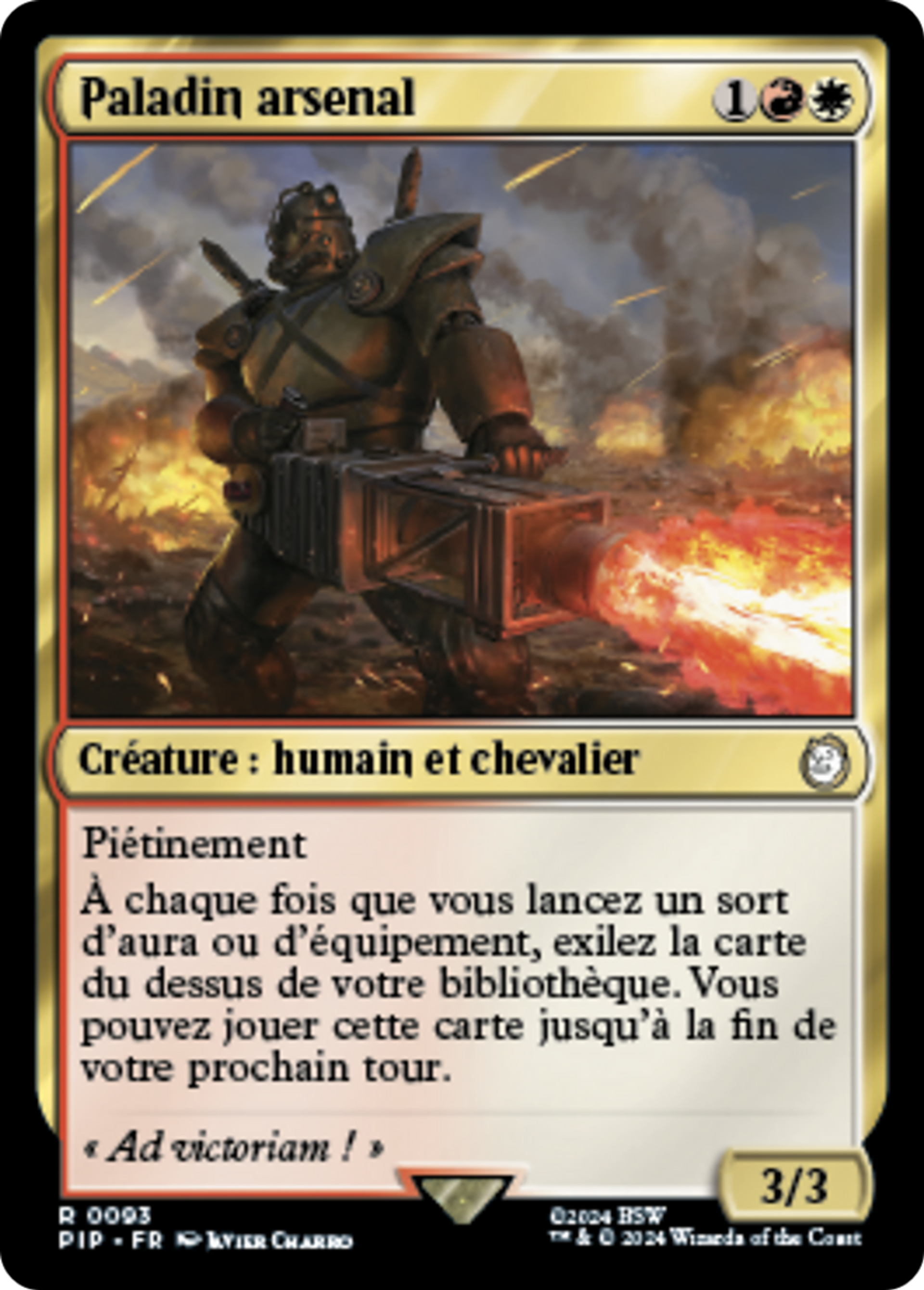 Paladin arsenal — Fallout — Magic: The Gathering