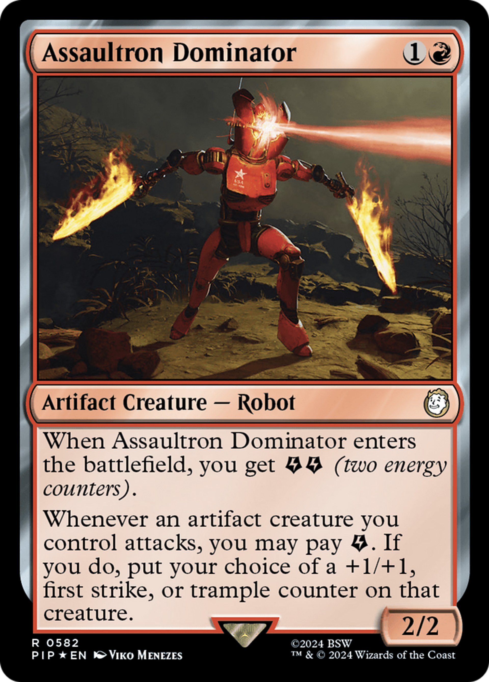 Dominateur laserotron — Fallout — Magic: The Gathering