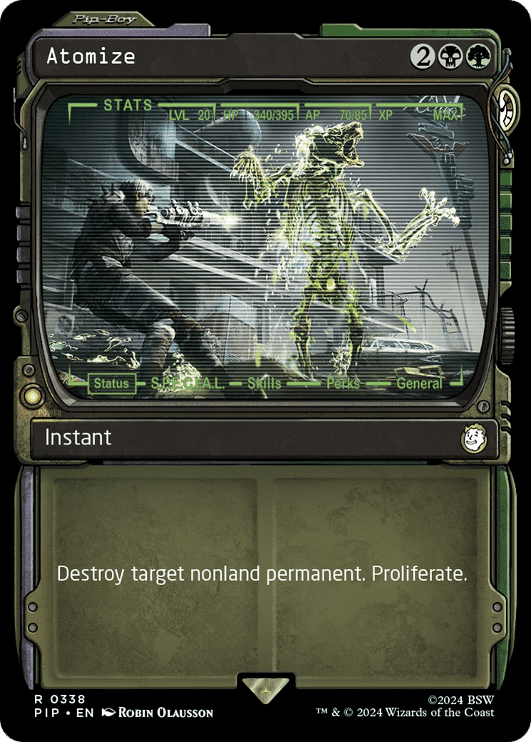 Atomize — Fallout — Magic: The Gathering