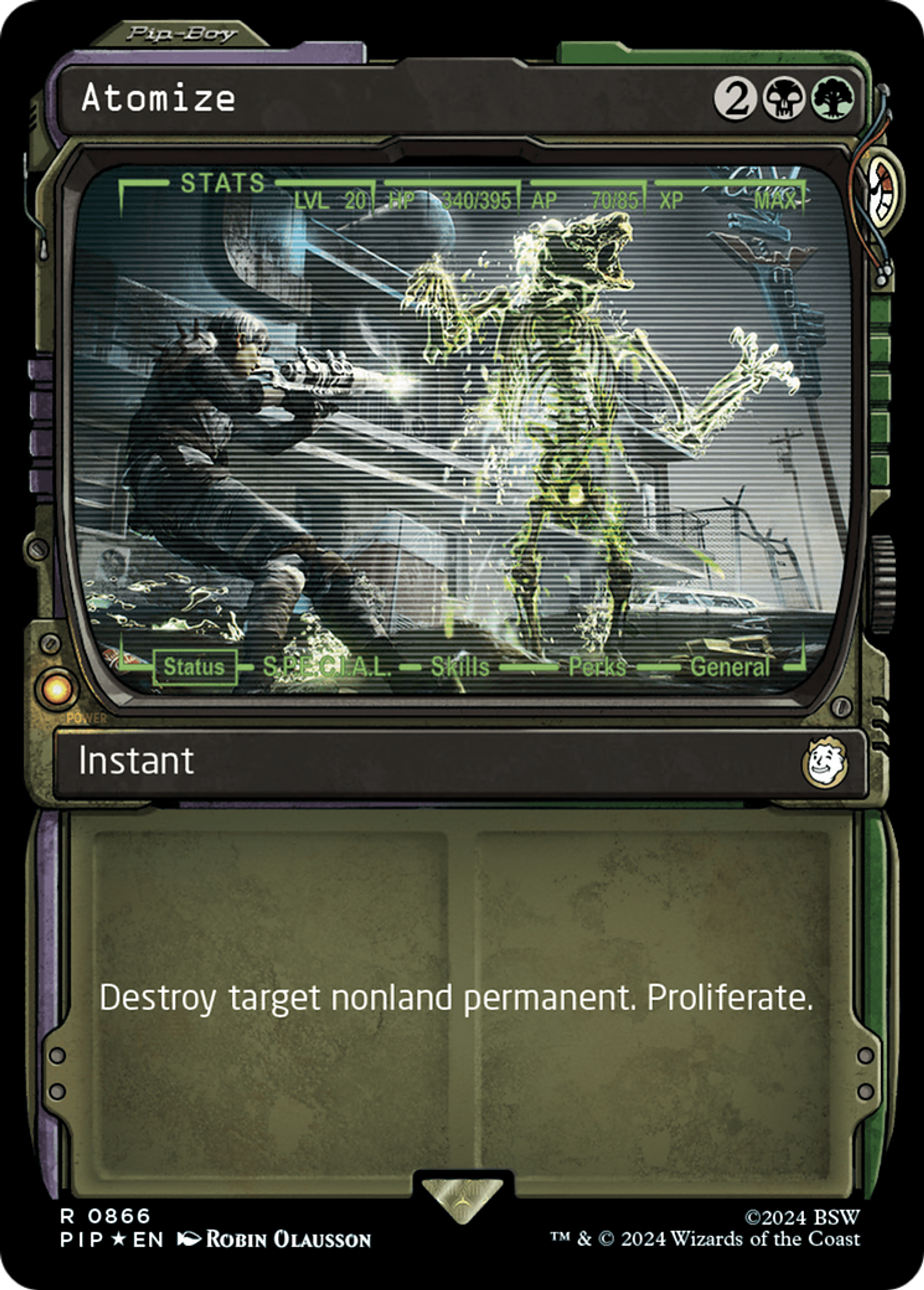 Atomiser — Fallout — Magic: The Gathering