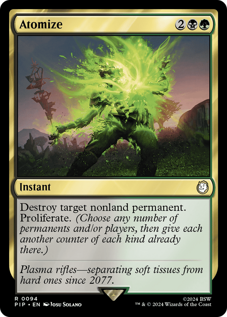 Atomize — Fallout — Magic: The Gathering