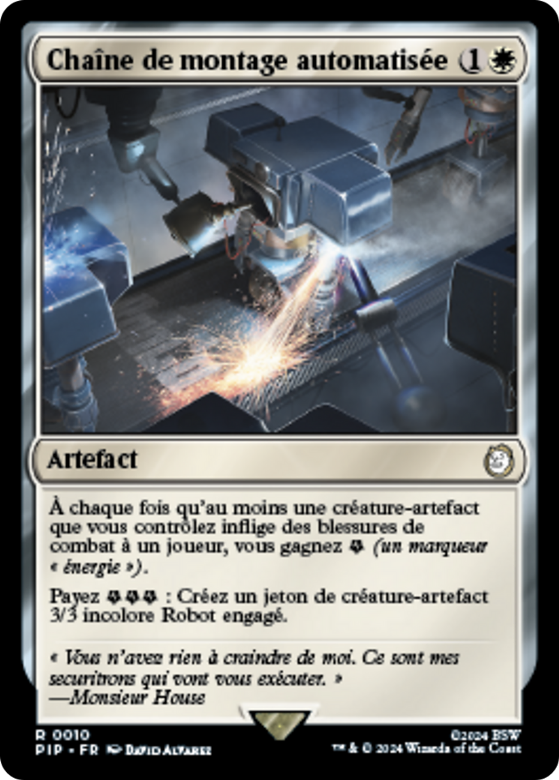 Chaîne de montage automatisée — Fallout — Magic: The Gathering