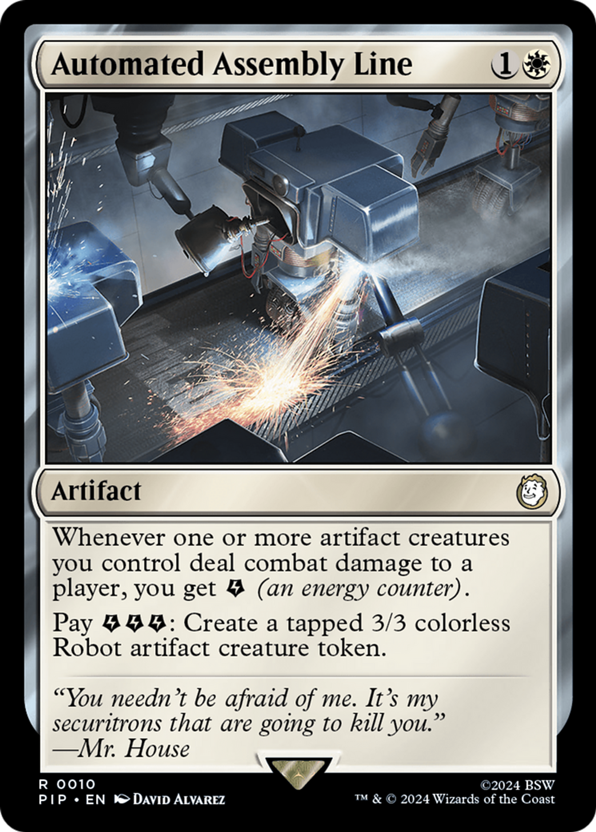 Chaîne de montage automatisée — Fallout — Magic: The Gathering