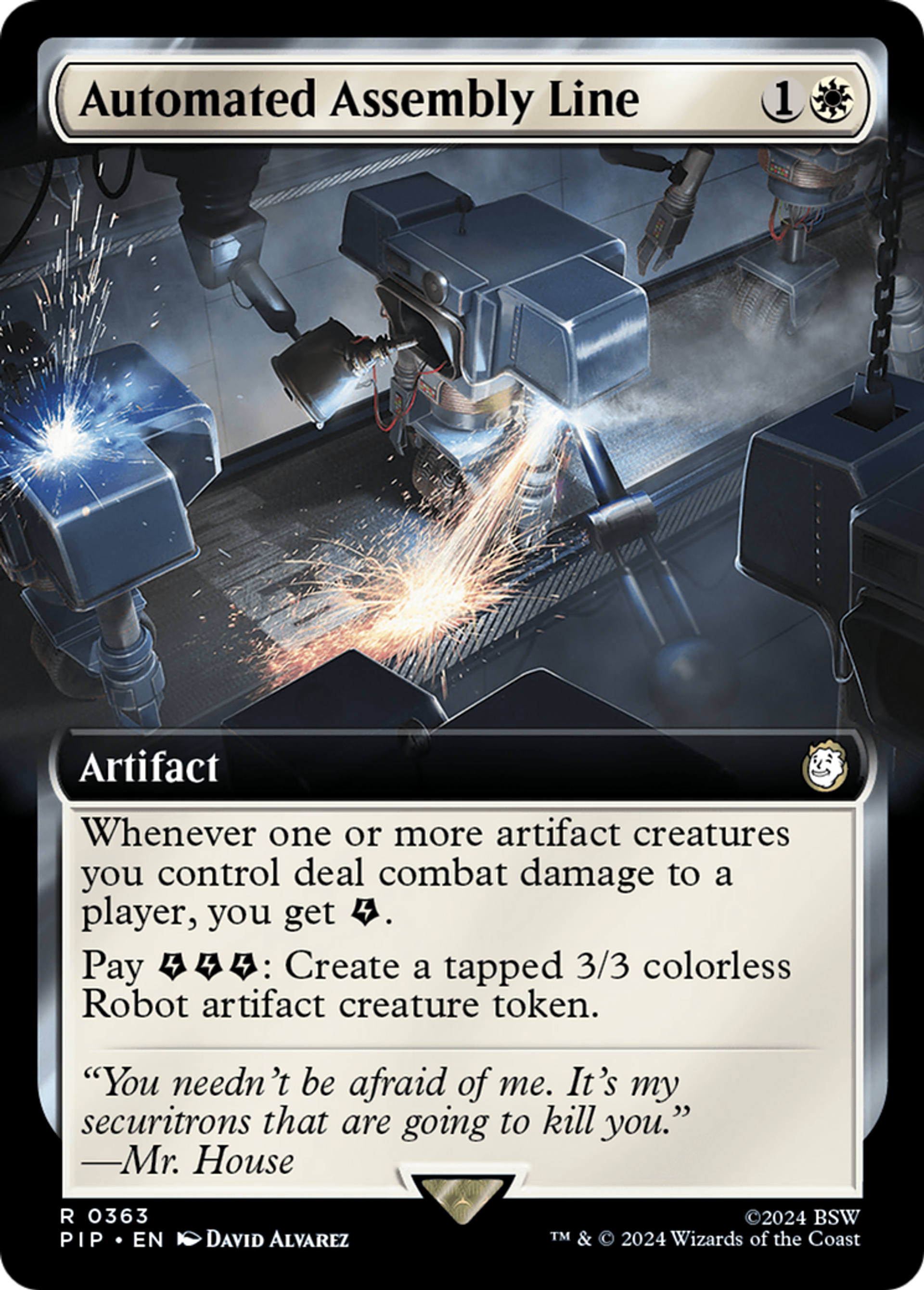 Automated Assembly Line — Fallout — Magic: The Gathering