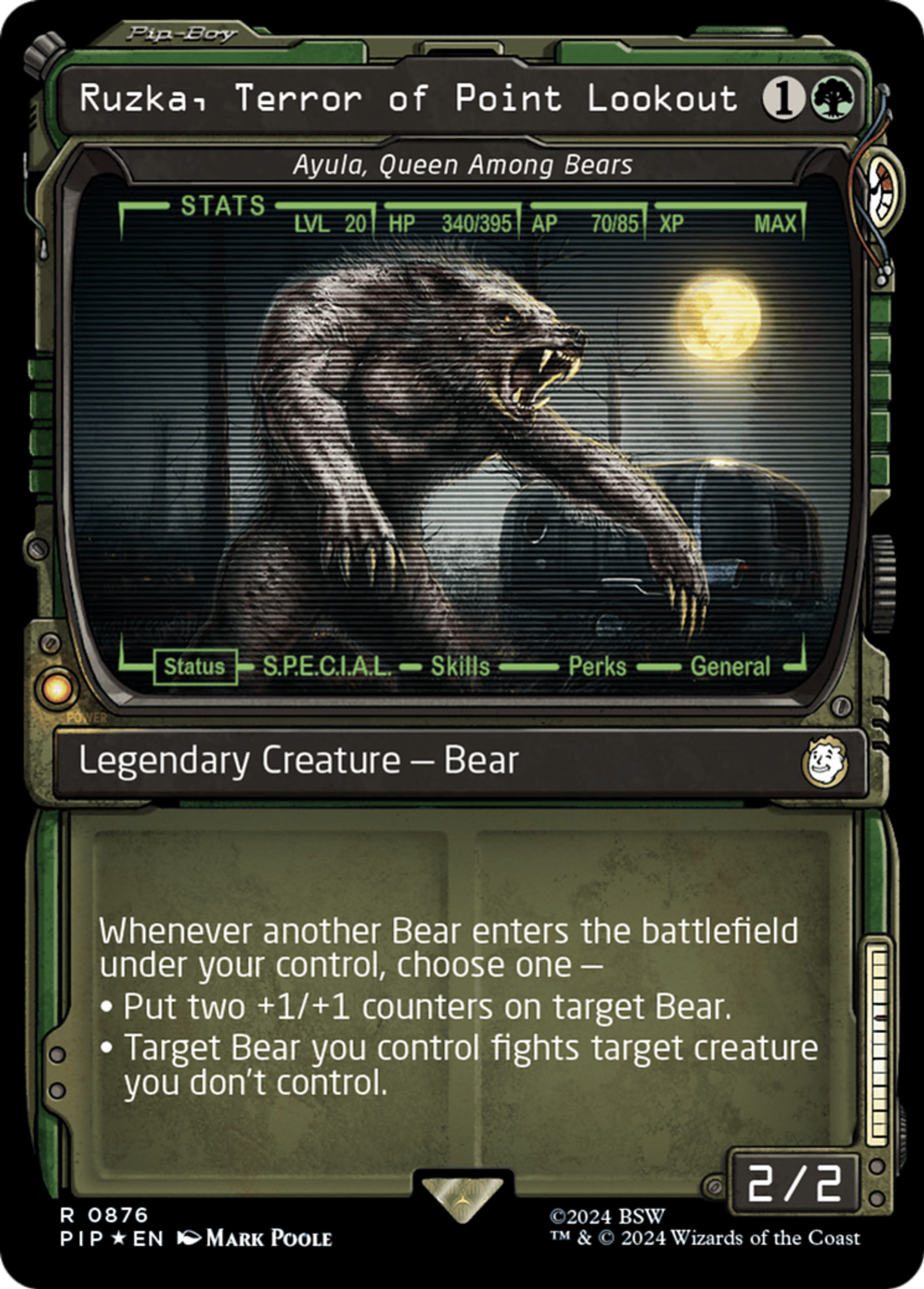 Ayula, Queen Among Bears — Fallout — Magic: The Gathering