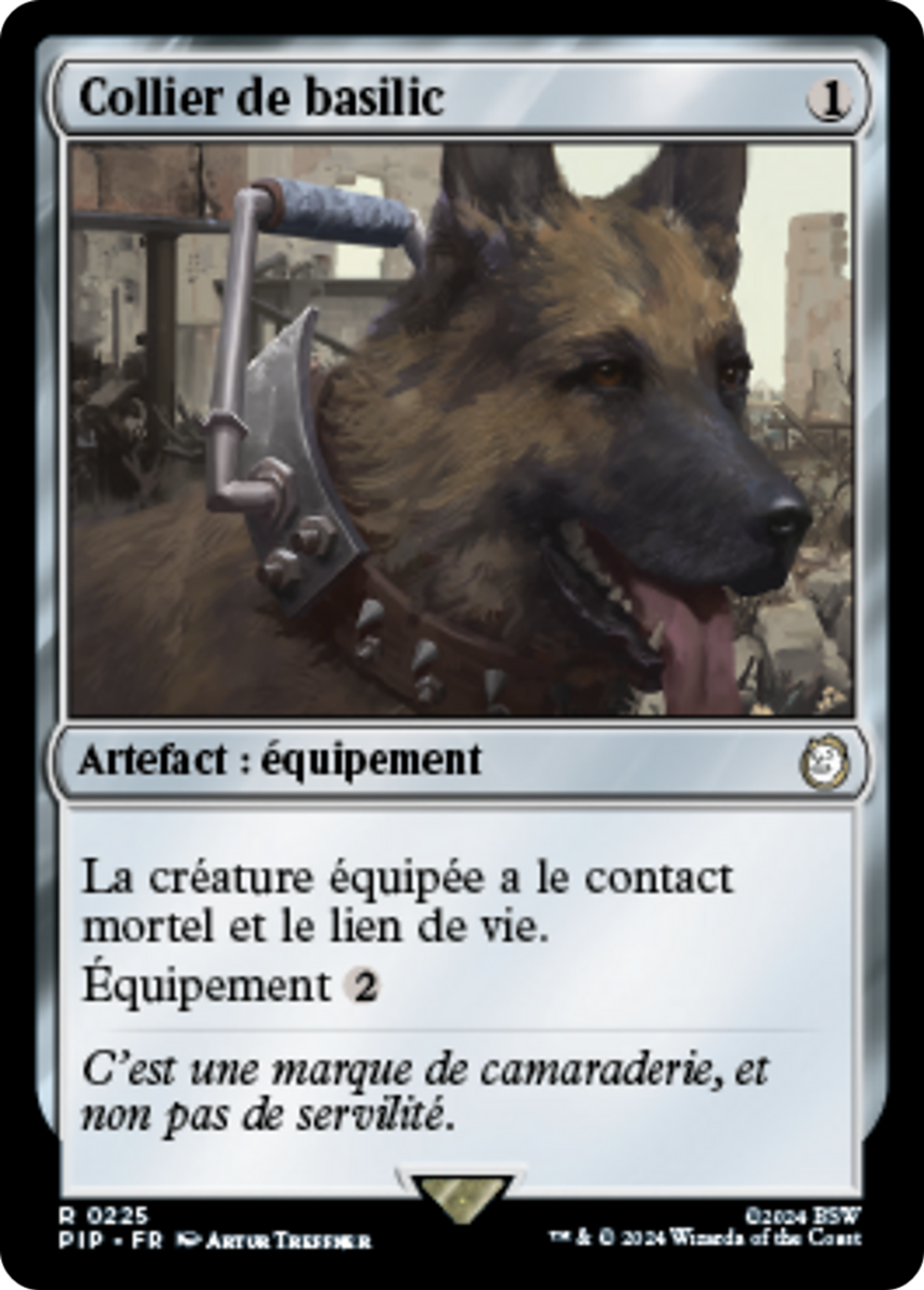 Collier de basilic — Fallout — Magic: The Gathering
