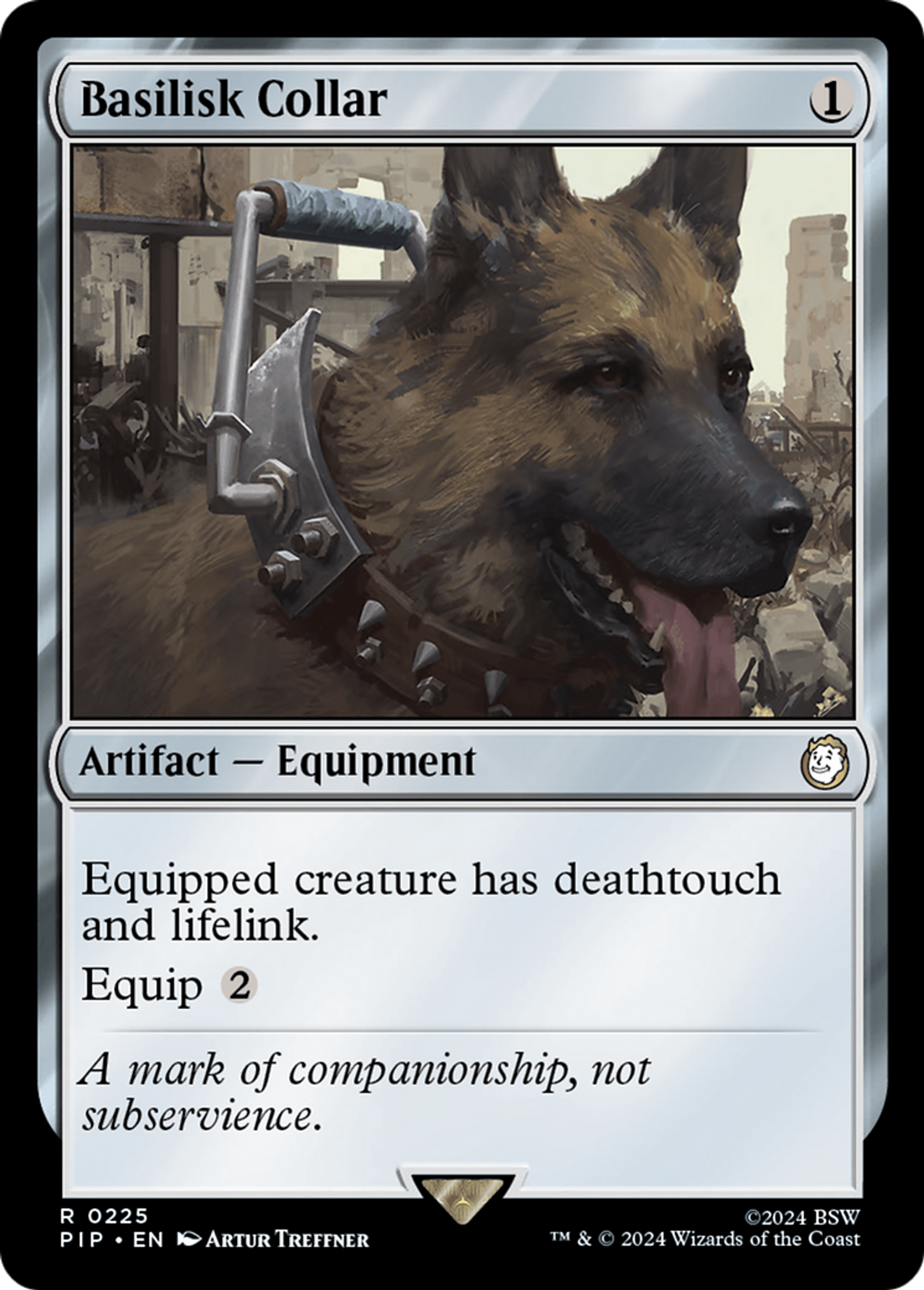 Collier de basilic — Fallout — Magic: The Gathering