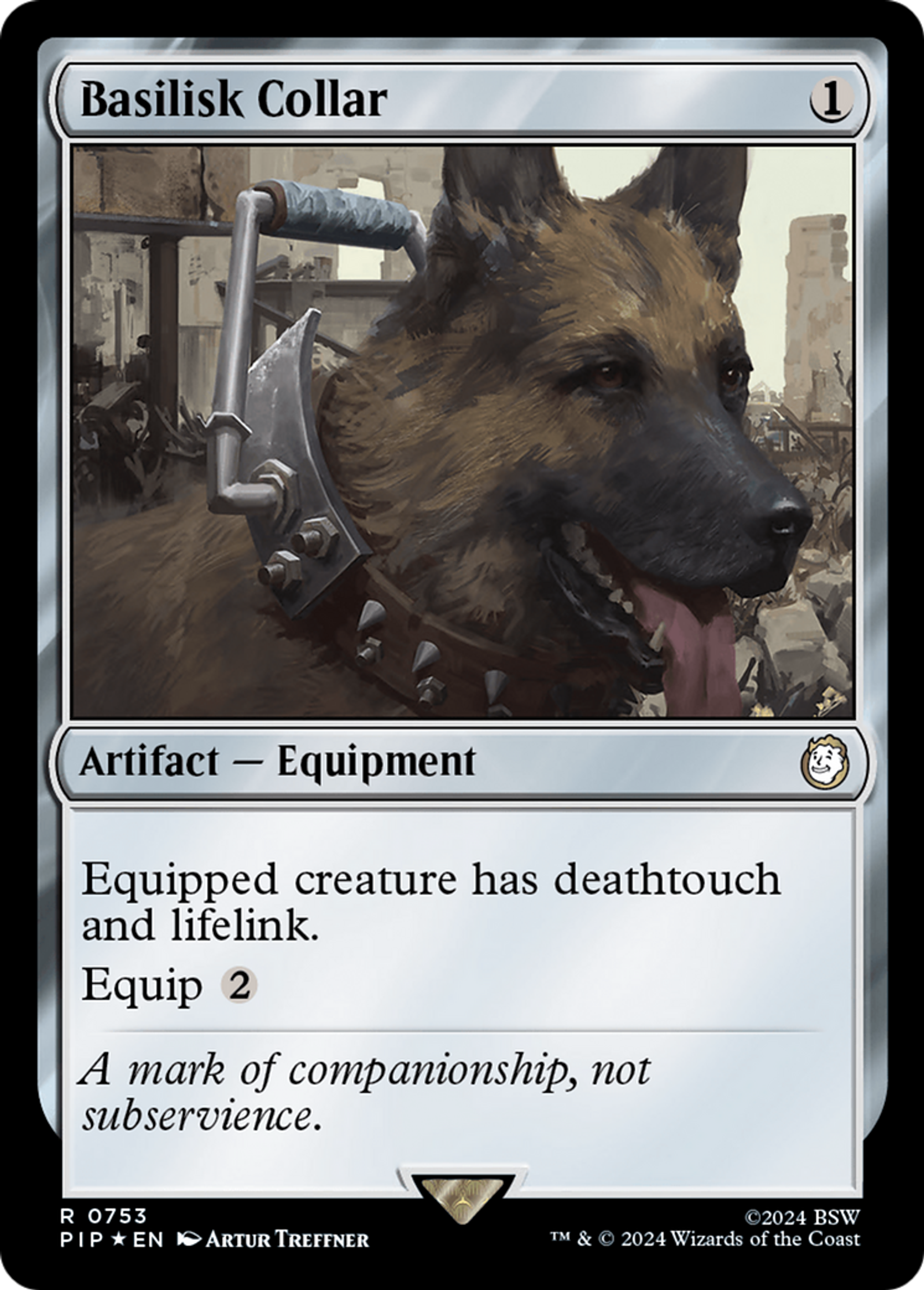 Collier de basilic — Fallout — Magic: The Gathering