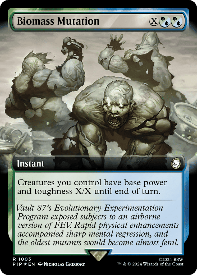 Biomass Mutation — Fallout — Magic: The Gathering