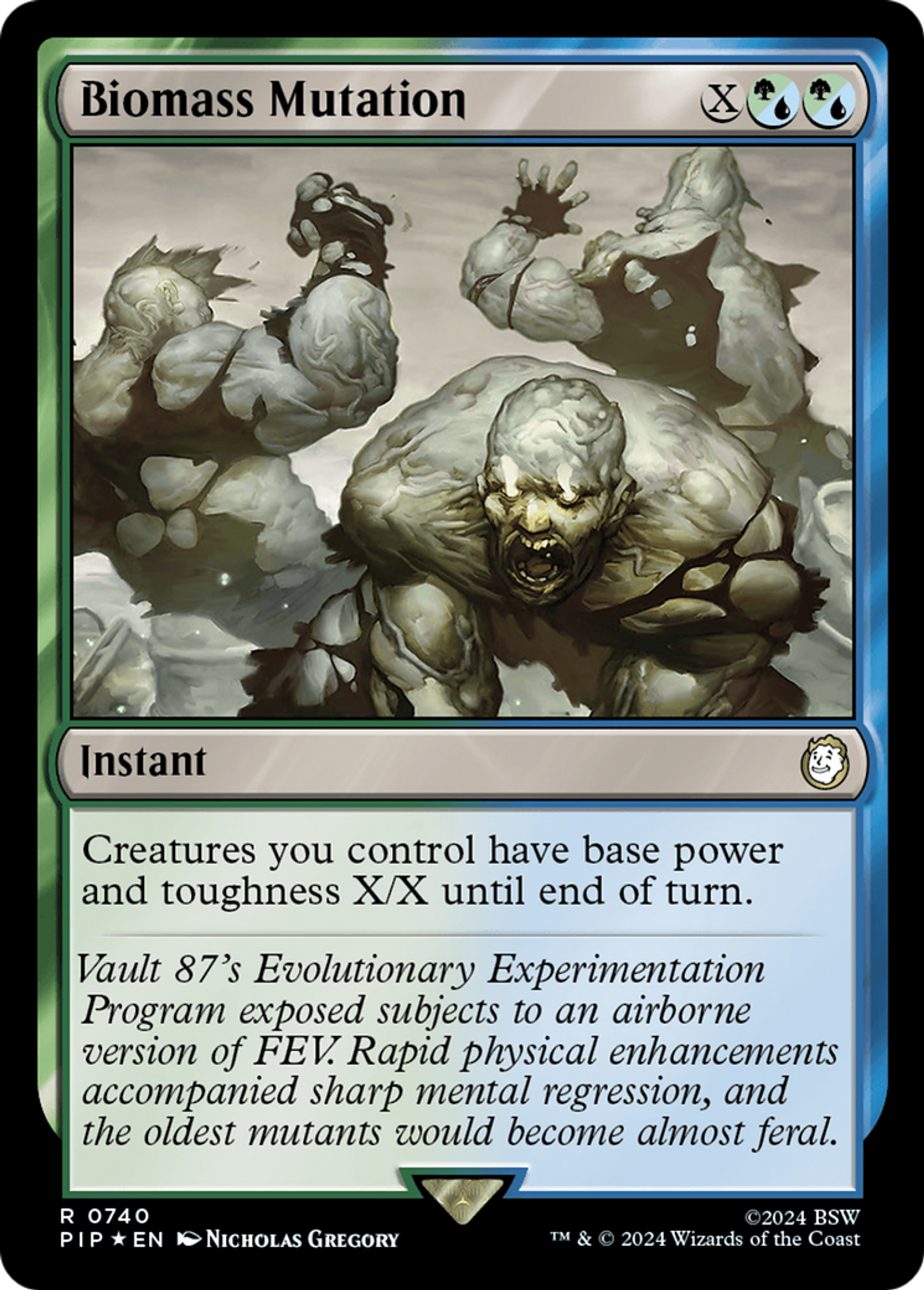Biomass Mutation — Fallout — Magic: The Gathering