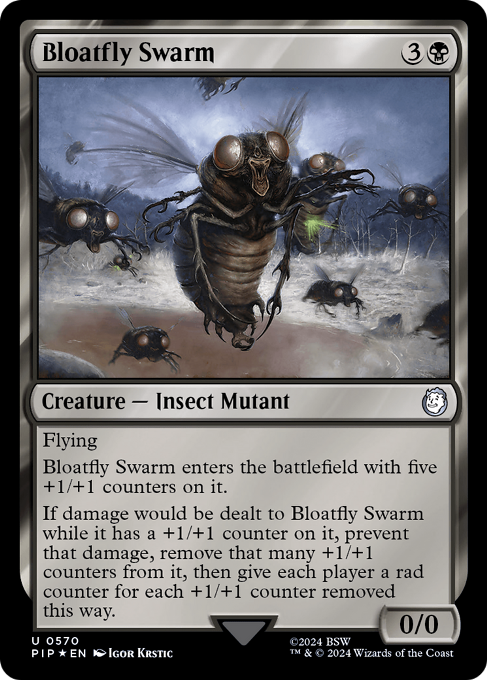 Bloatfly Swarm — Fallout — Magic: The Gathering