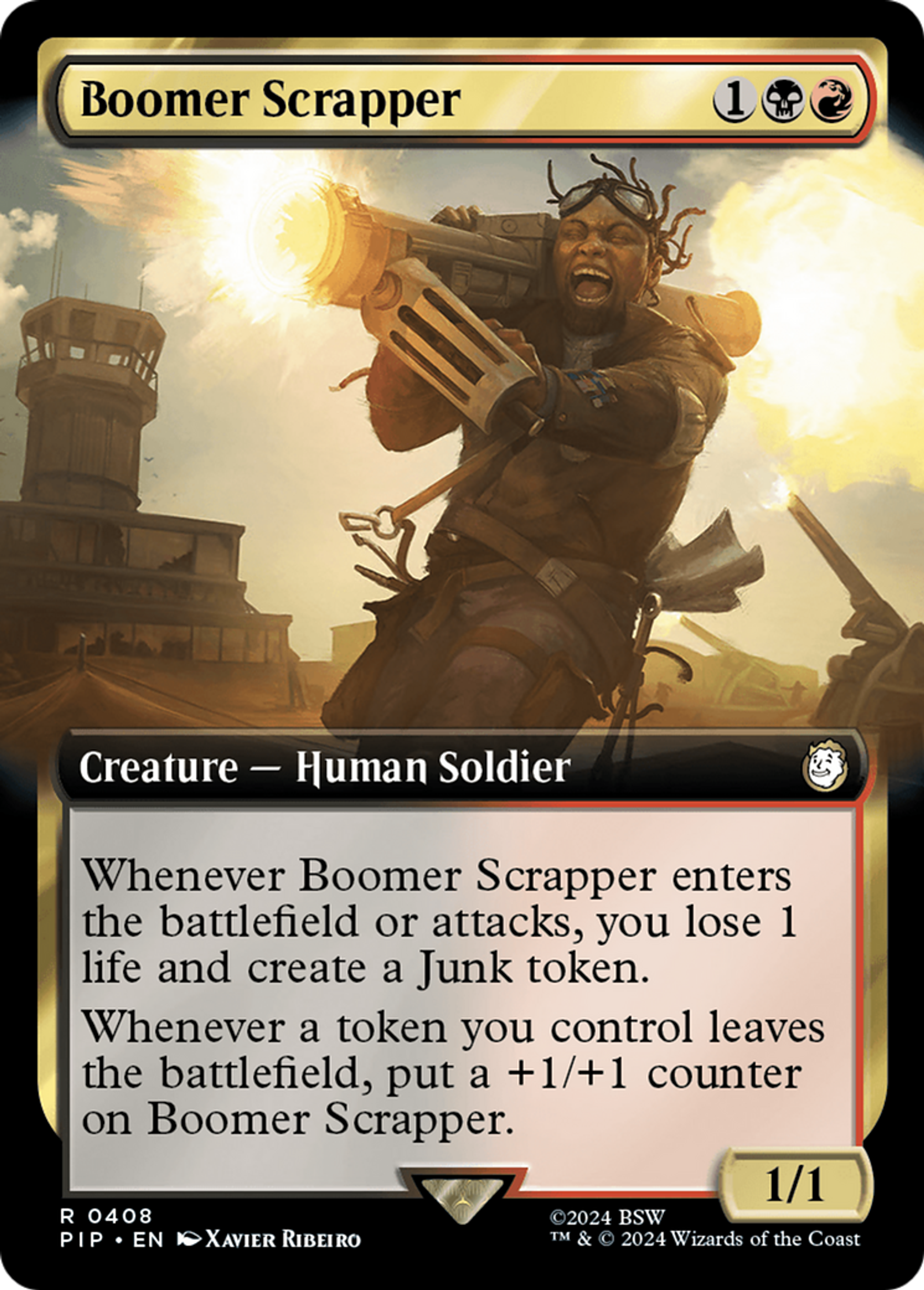 Boomer Scrapper — Fallout — Magic: The Gathering