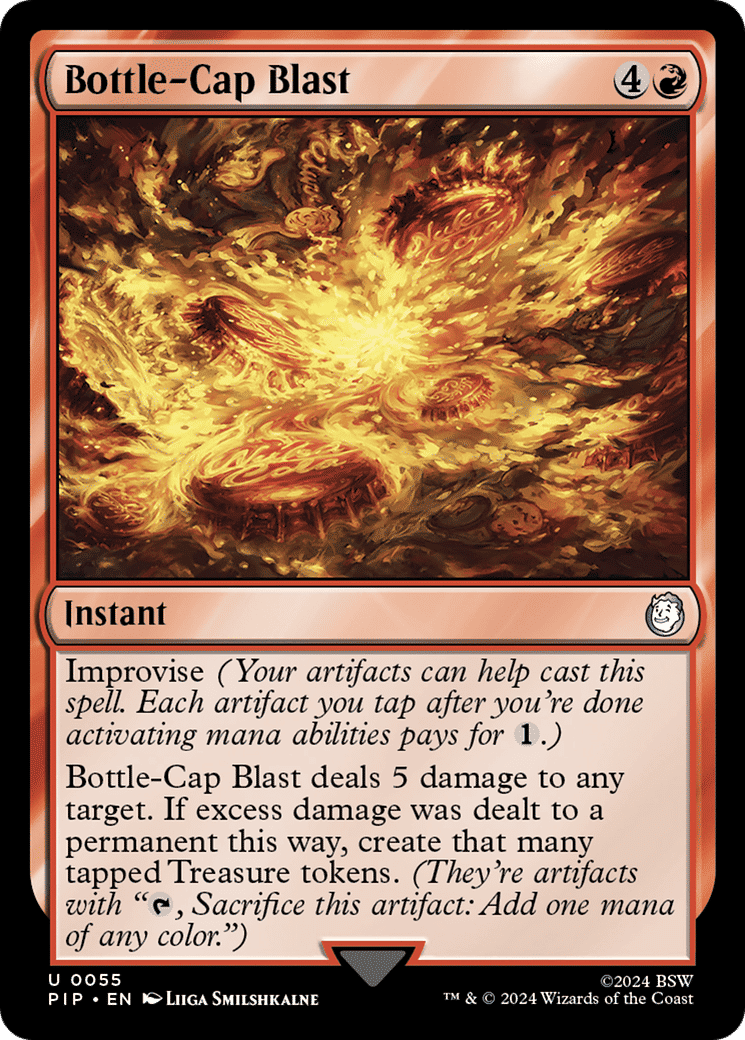 Bottle-Cap Blast — Fallout — Magic: The Gathering