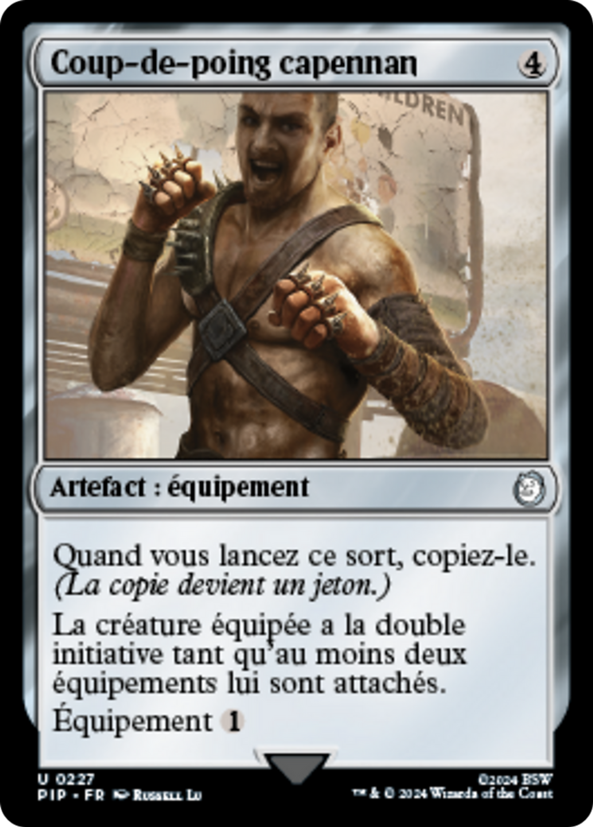 Coup-de-poing capennan — Fallout — Magic: The Gathering