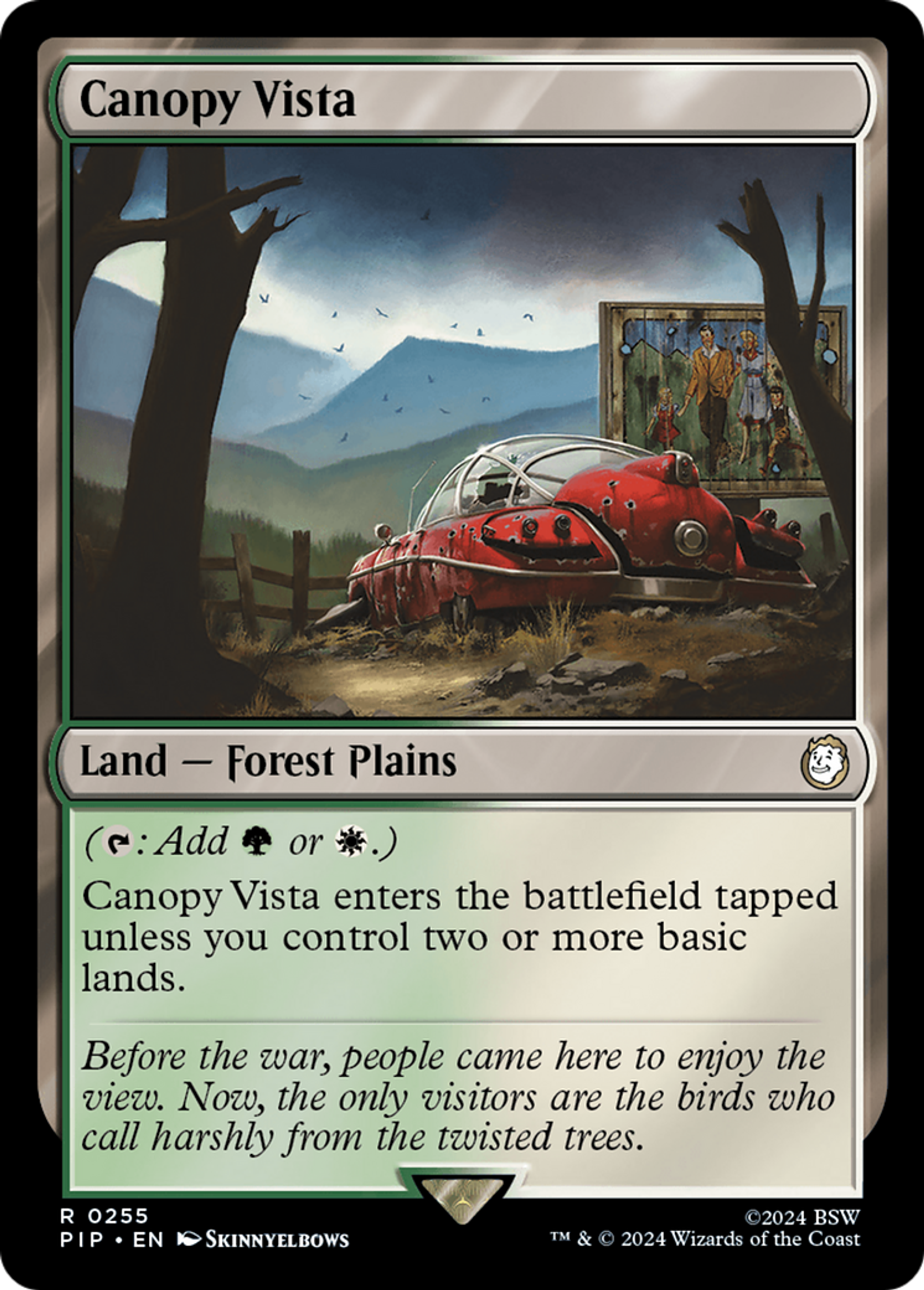 Canopy Vista — Fallout — Magic: The Gathering