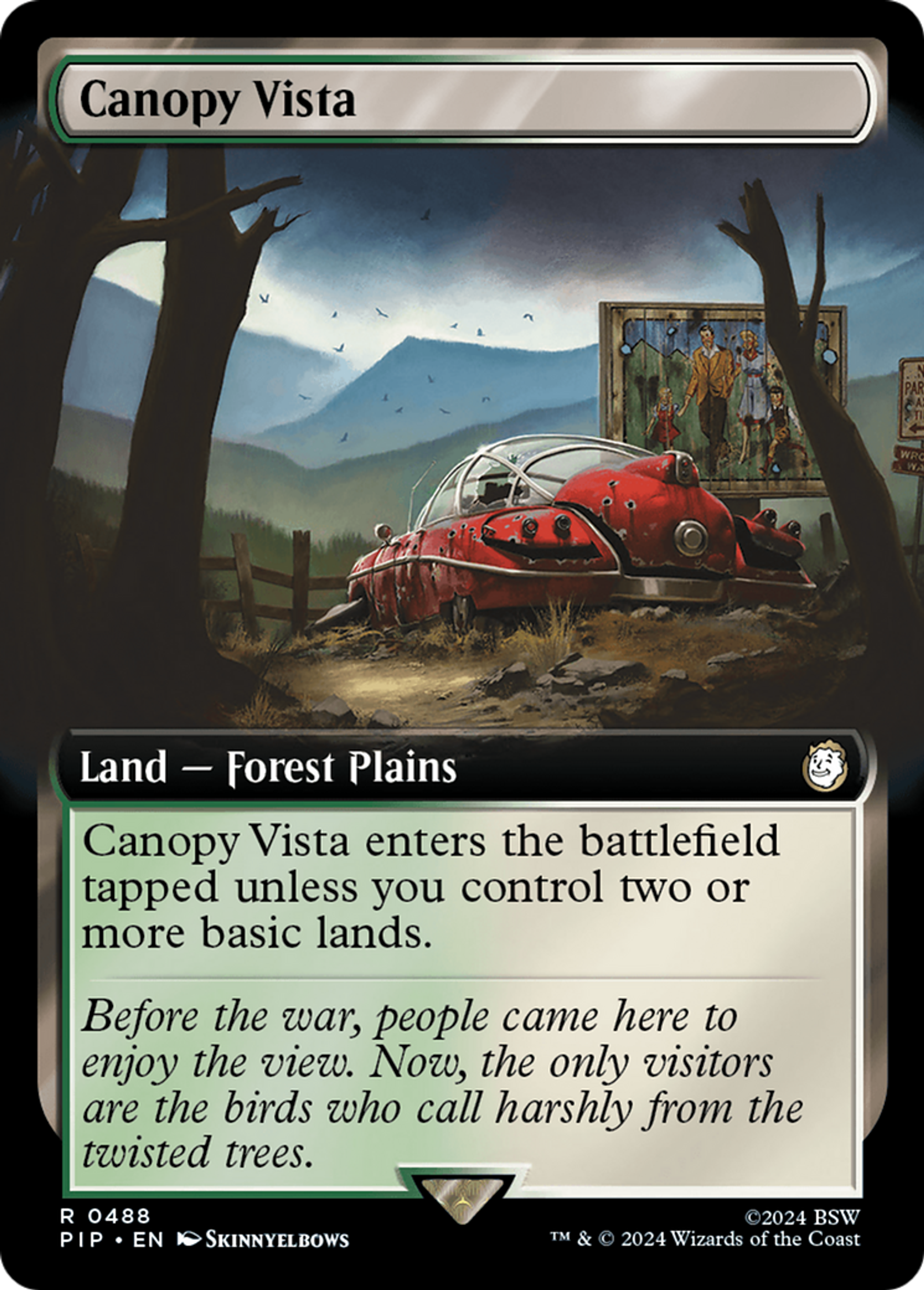 Vue de la canopée — Fallout — Magic: The Gathering