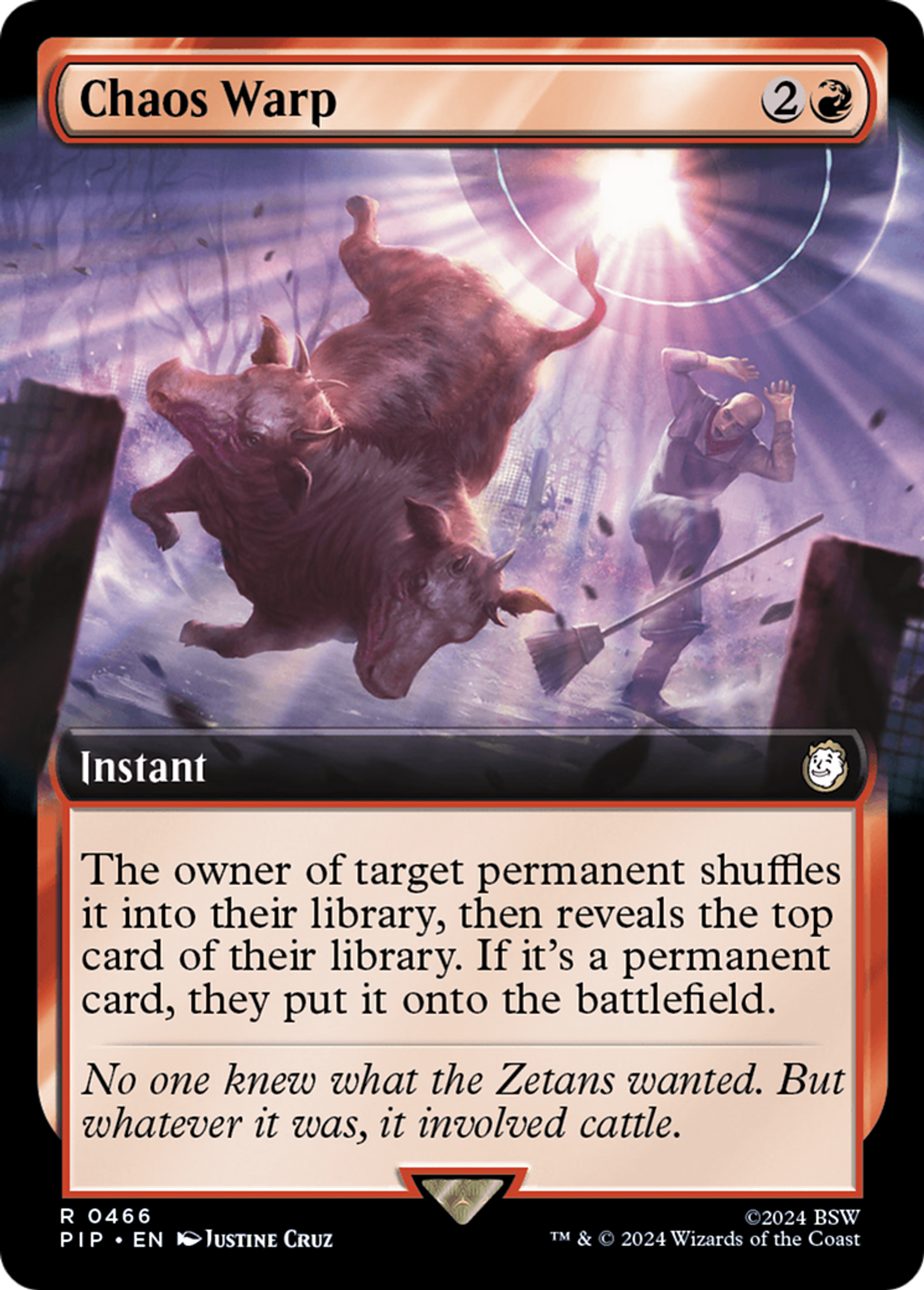 Chaos Warp — Fallout — Magic: The Gathering
