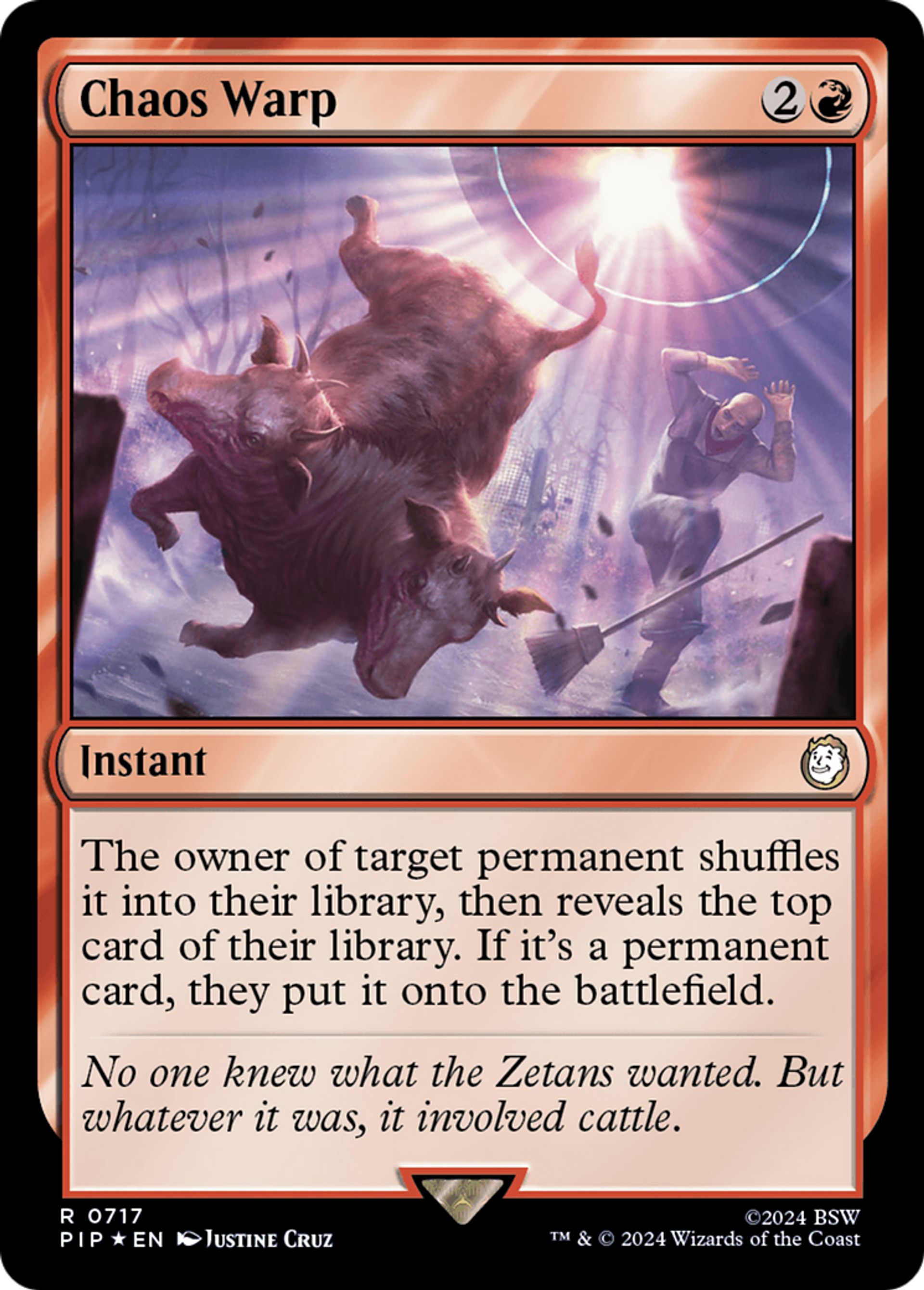 Chaos Warp — Fallout — Magic: The Gathering