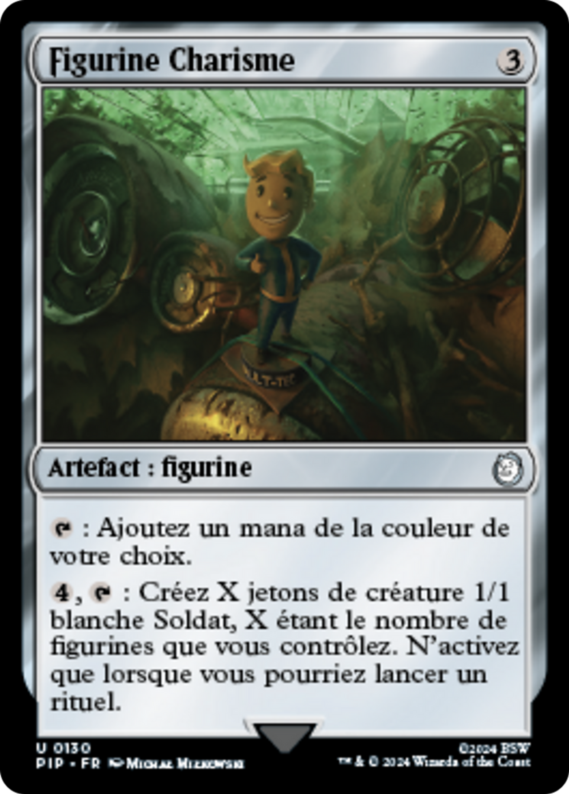 Figurine Charisme — Fallout — Magic: The Gathering