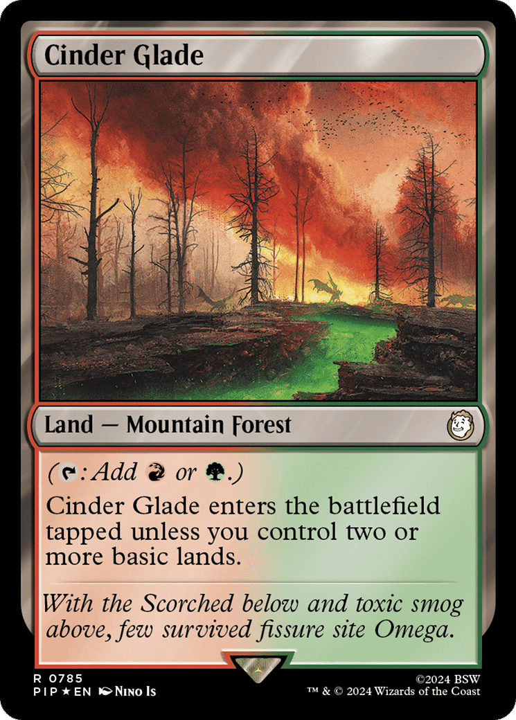 Clairière de scories — Fallout — Magic: The Gathering