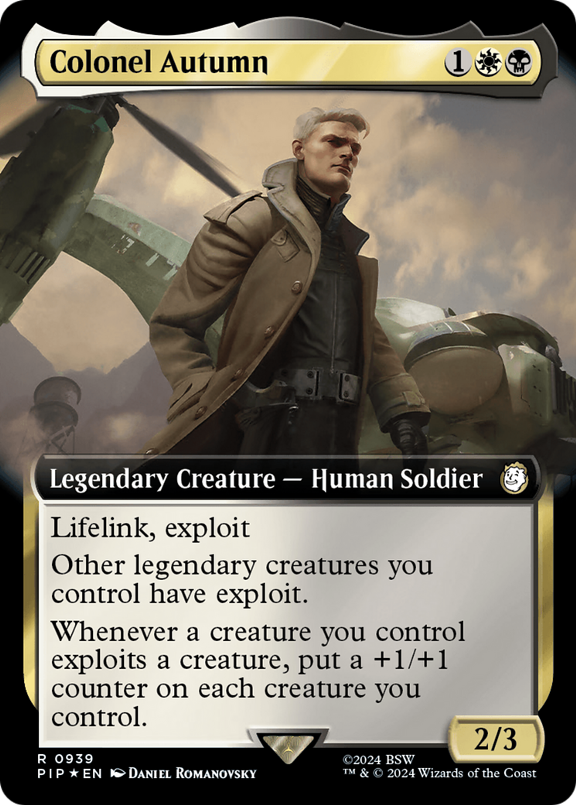 Colonel Autumn — Fallout — Magic: The Gathering