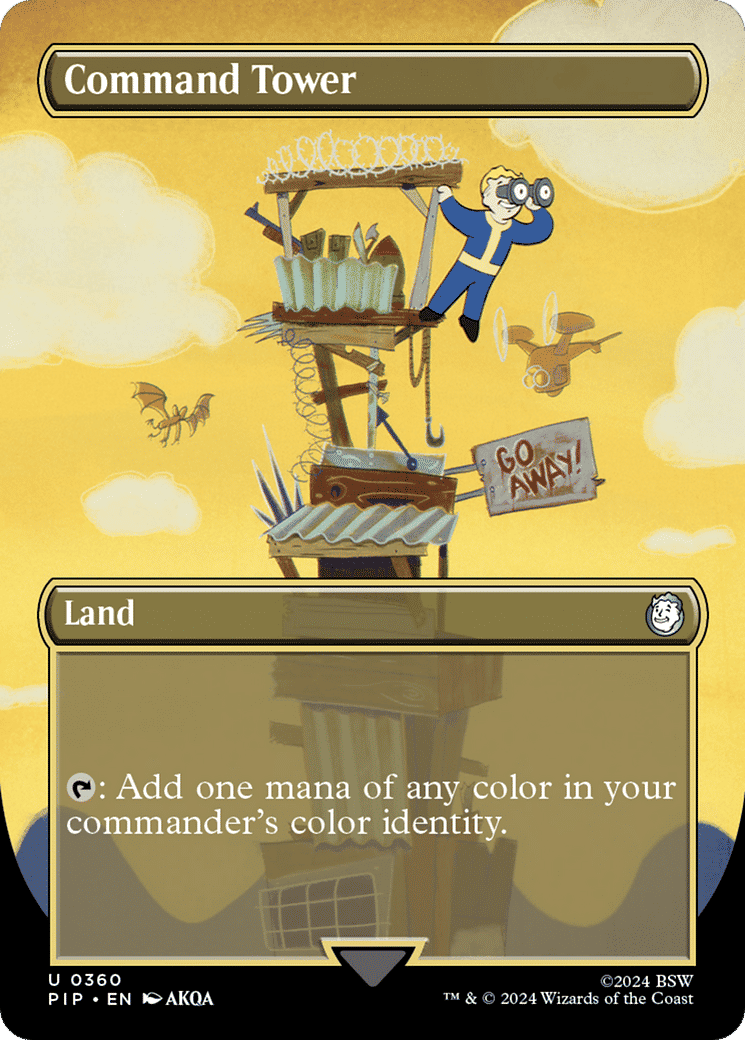 Command Tower — Fallout — Magic: The Gathering