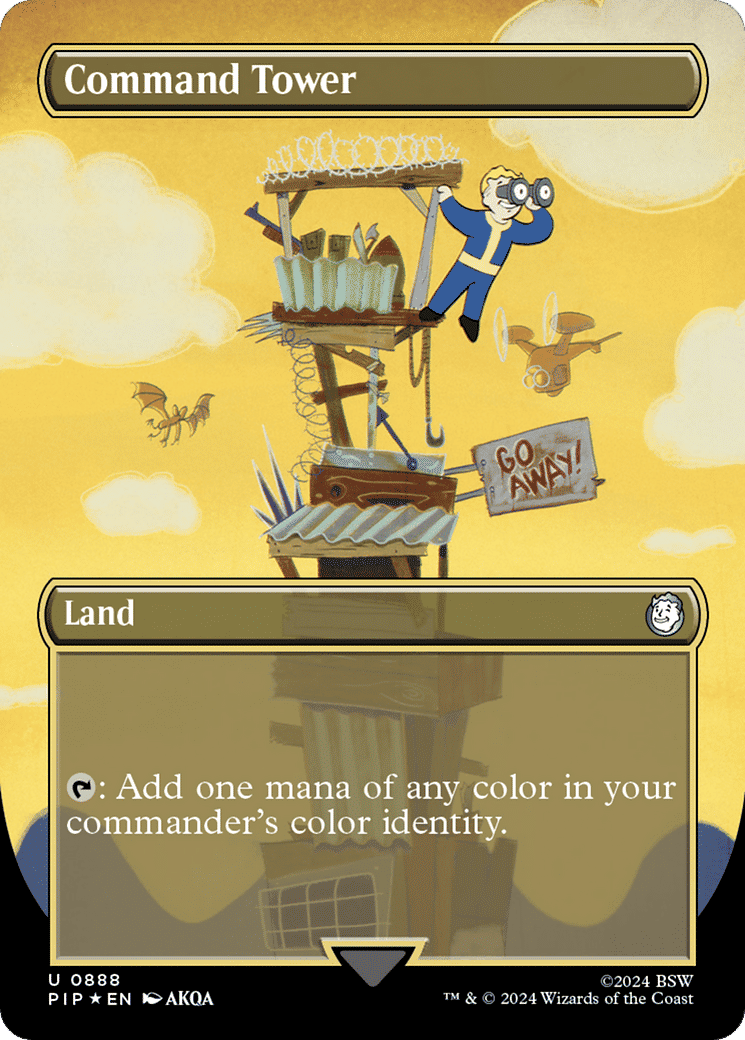 Command Tower — Fallout — Magic: The Gathering
