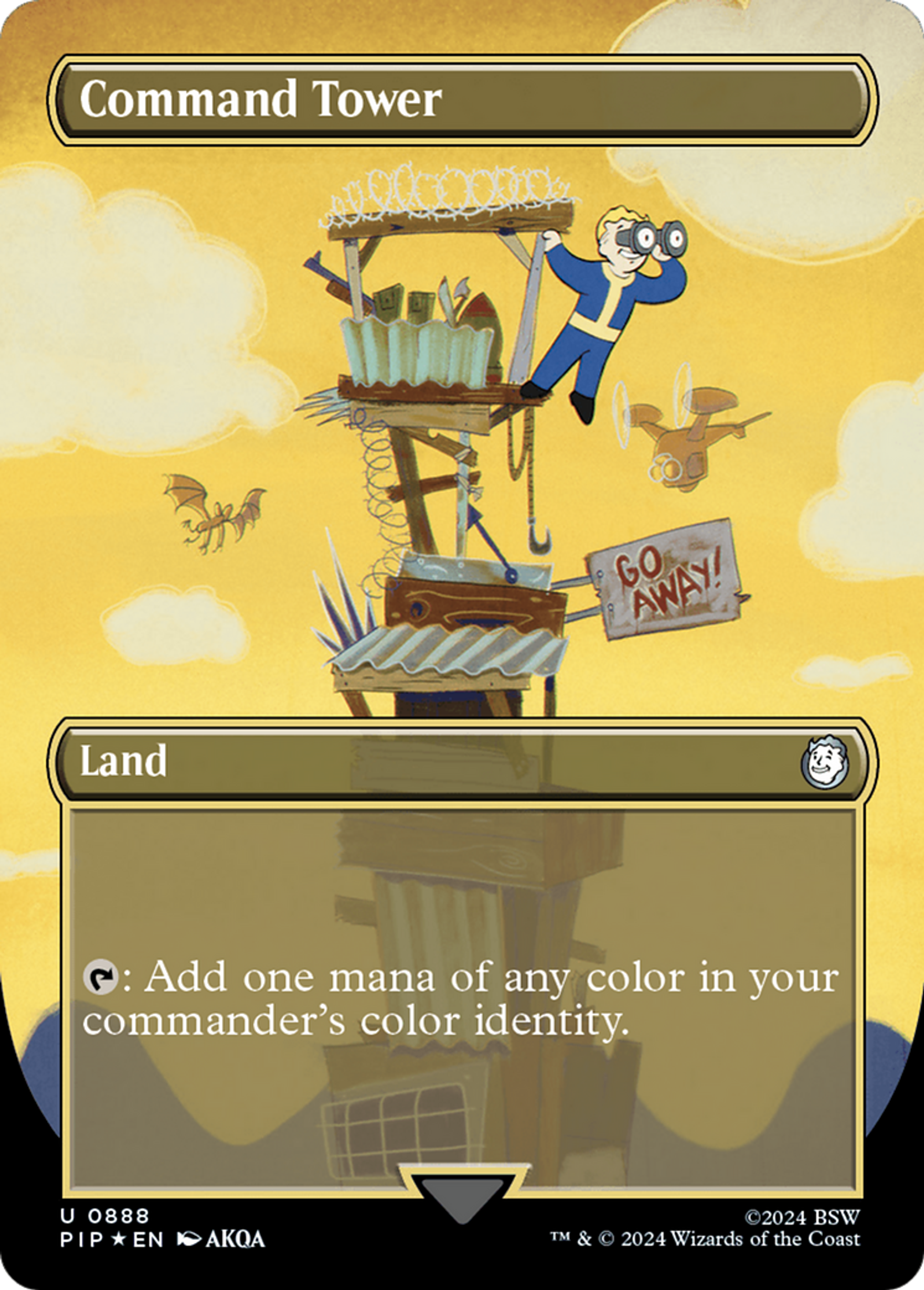 Command Tower — Fallout — Magic: The Gathering