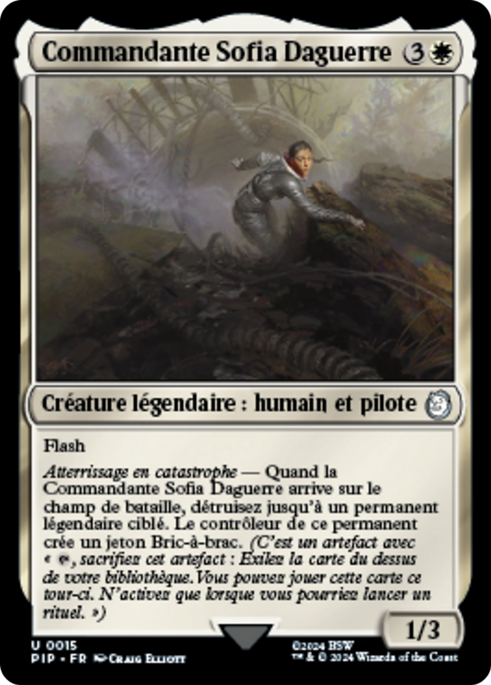 Commandante Sofia Daguerre — Fallout — Magic: The Gathering
