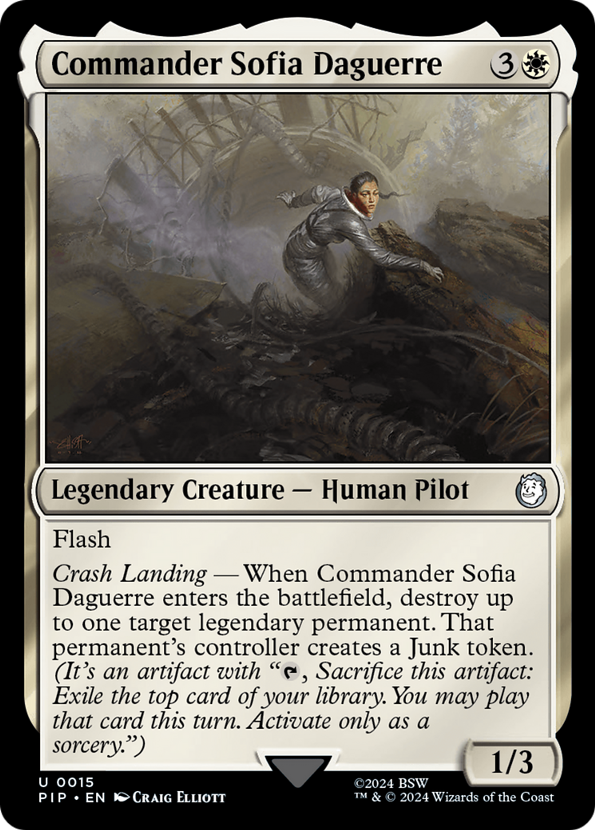 Commandante Sofia Daguerre — Fallout — Magic: The Gathering